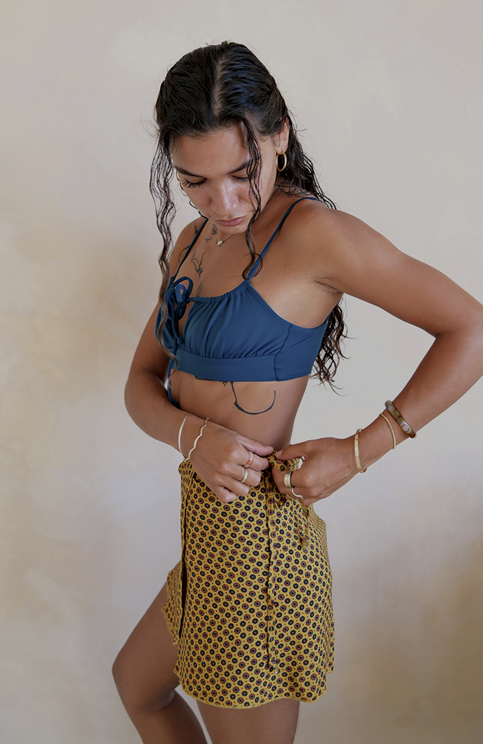Marrakesh Sahara Dune Wrap Skirt Short