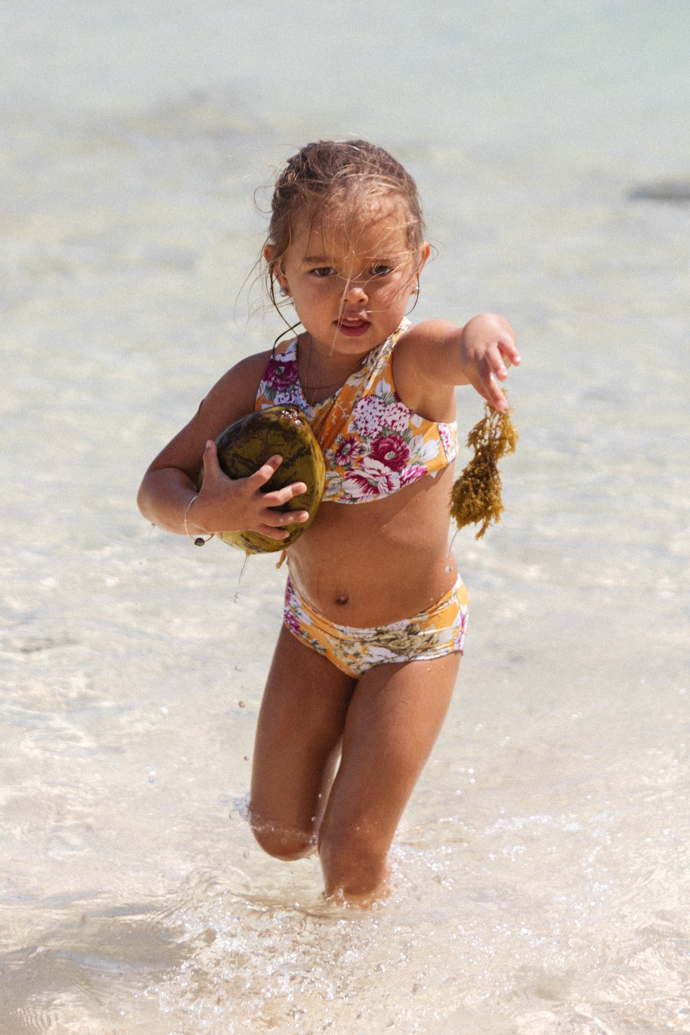 KIKI商品 Keiki L'Amour Citrus Bloom High Neck Top – San Lorenzo Bikinis