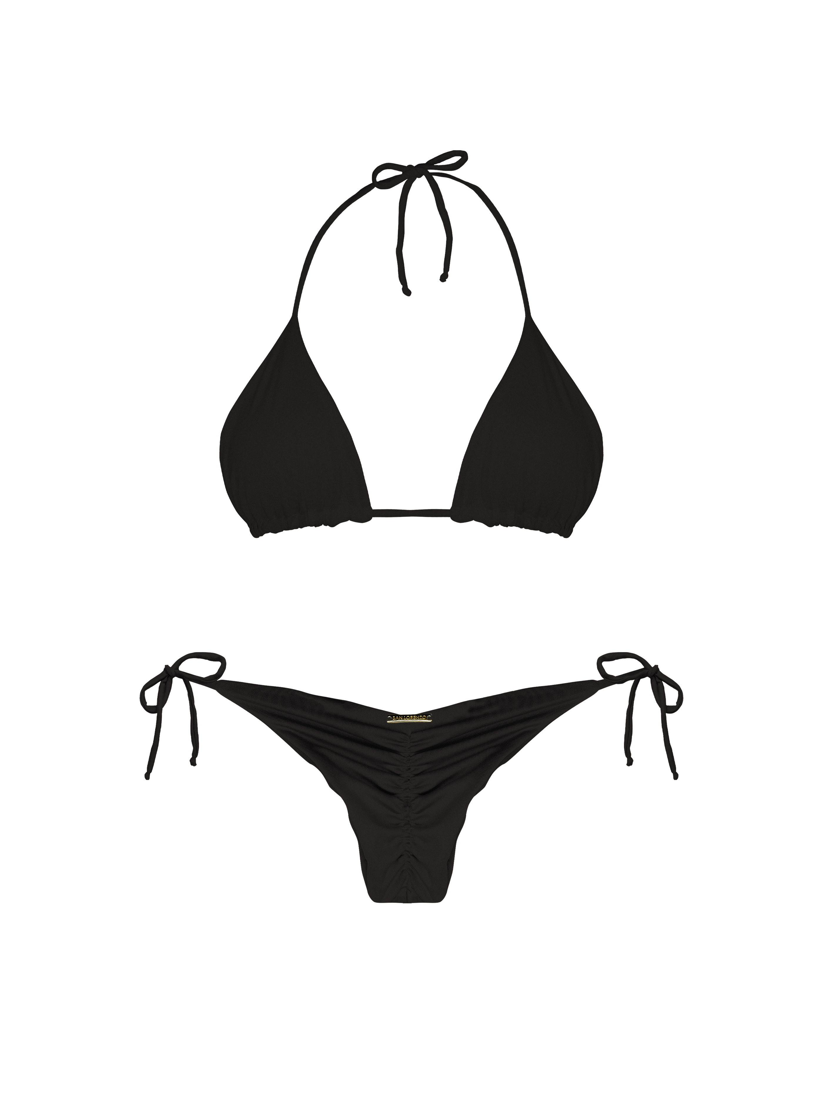 Maréa Noir Maréa Thin Scrunch Brief Bikini Bottom