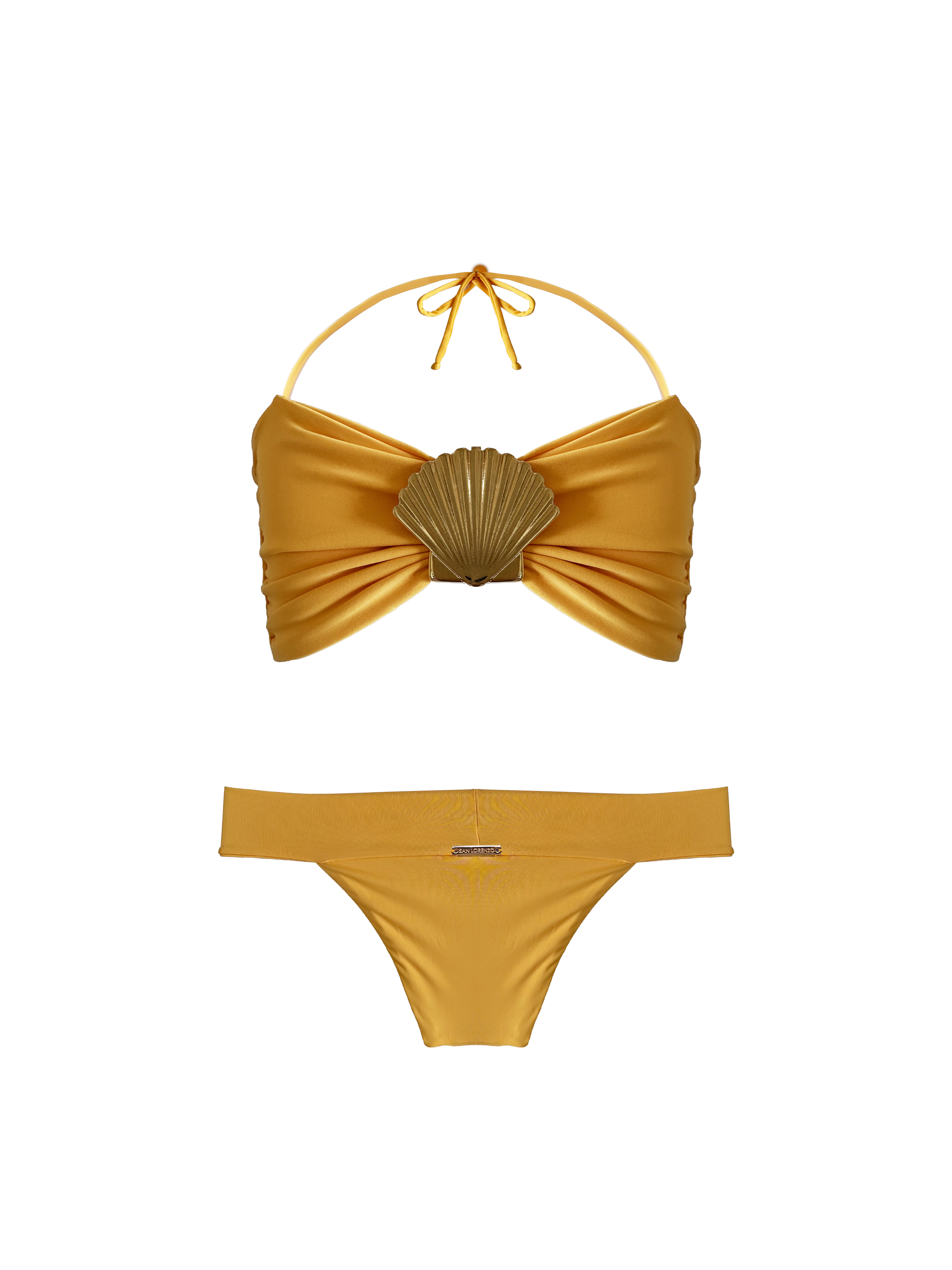 Keiki Kaia Sunhoney Belt Bikini Bottom