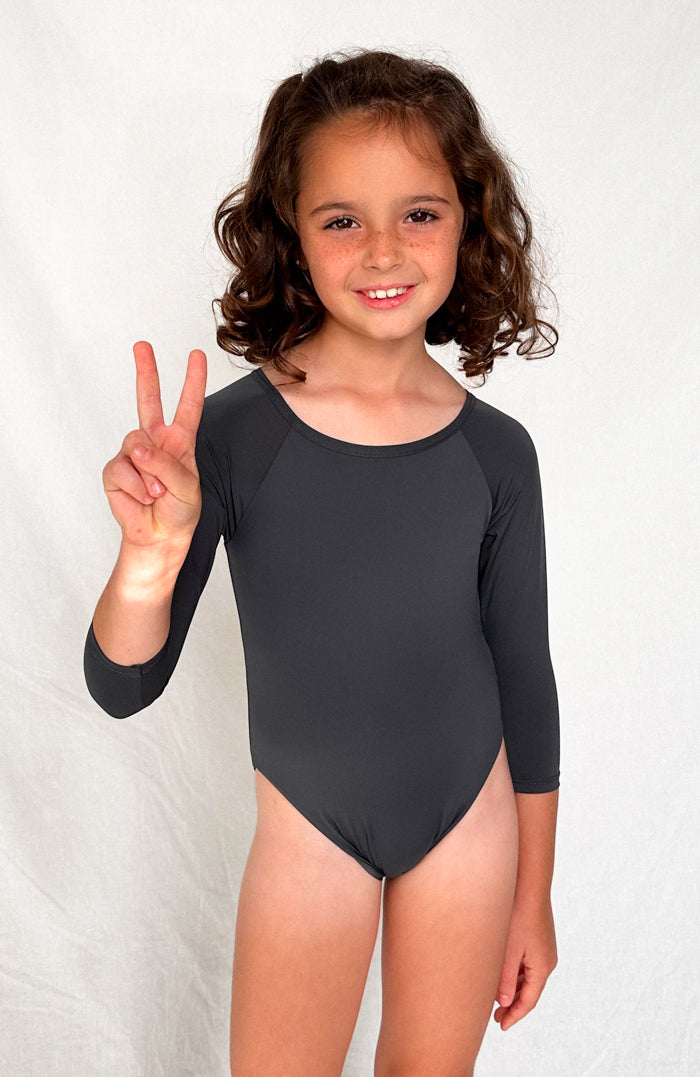 Keiki L'Amour Granite Long Sleeve One Piece