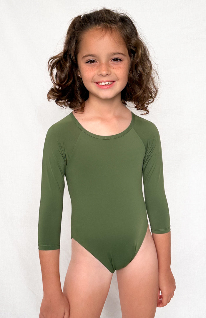 Keiki L'Amour Moss Long Sleeve One Piece