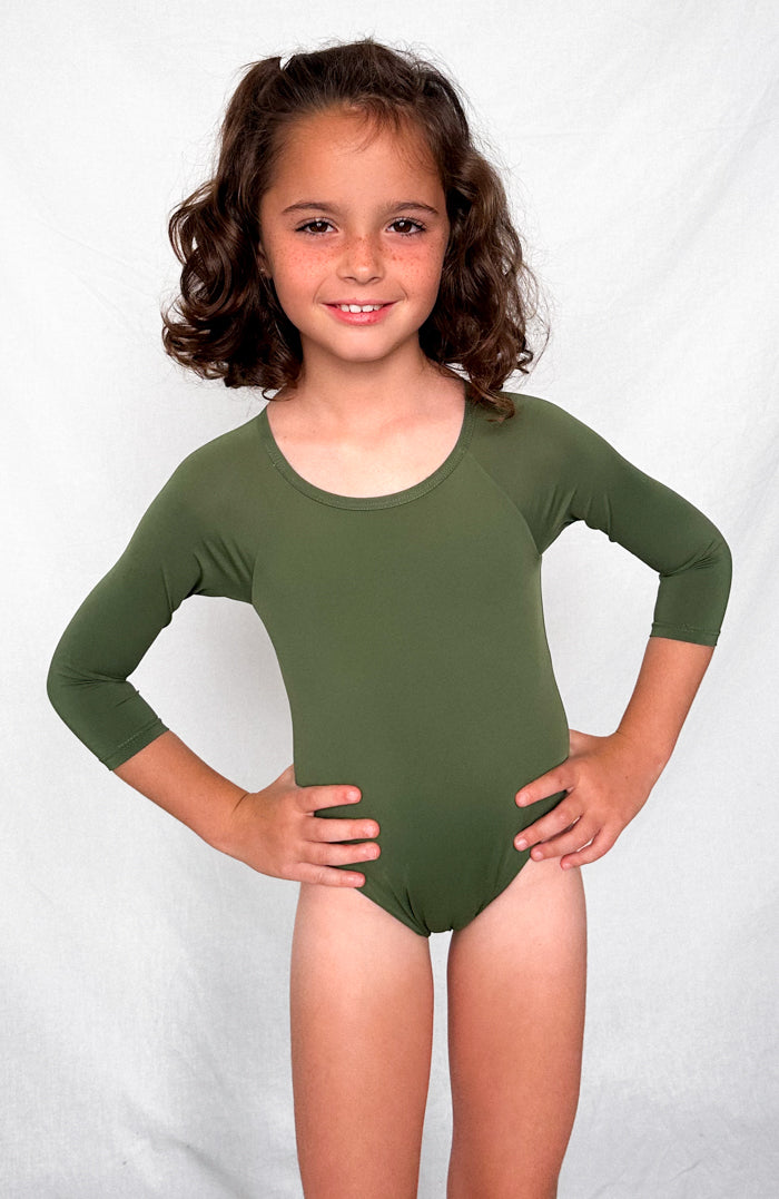 Keiki L'Amour Moss Long Sleeve One Piece
