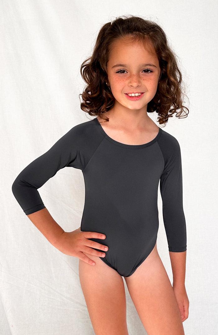 Keiki L'Amour Granite Long Sleeve One Piece