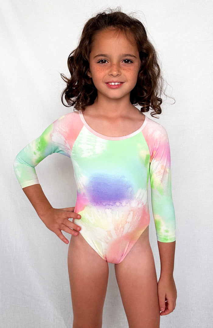 Keiki Paradiso Rainbow Keiki Long Sleeve One Piece