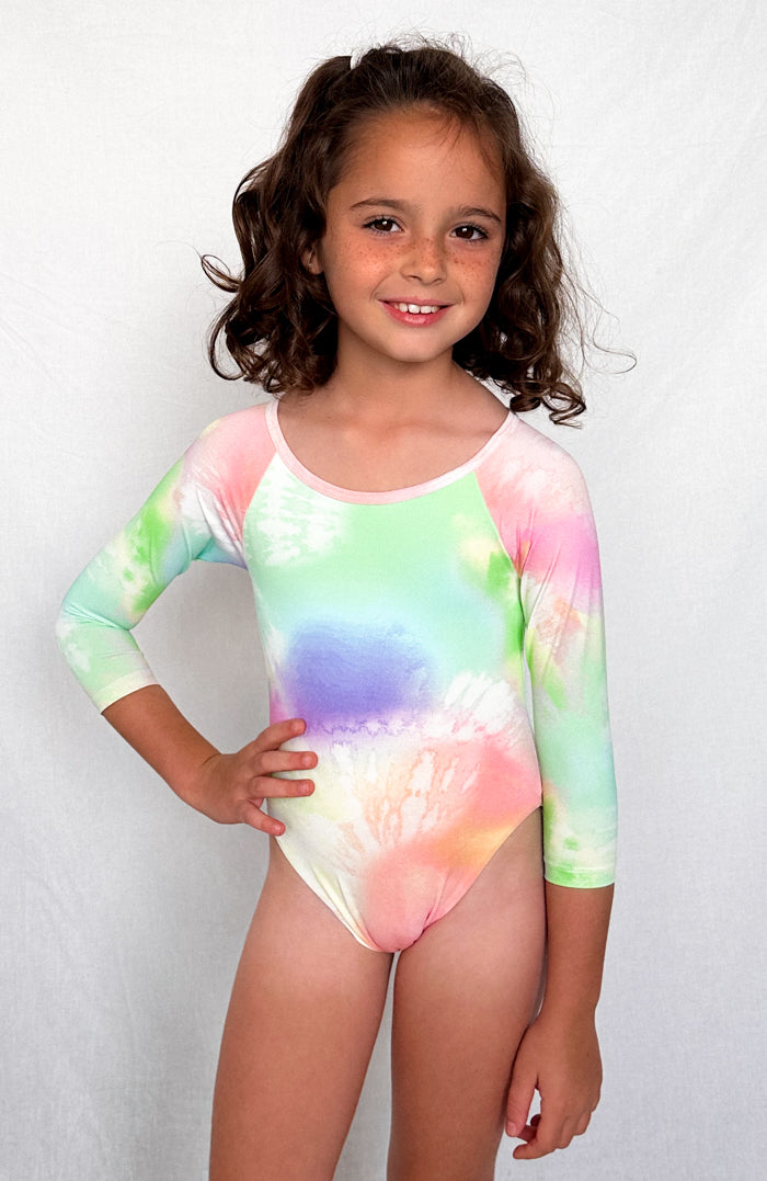 Keiki Paradiso Rainbow Keiki Long Sleeve One Piece