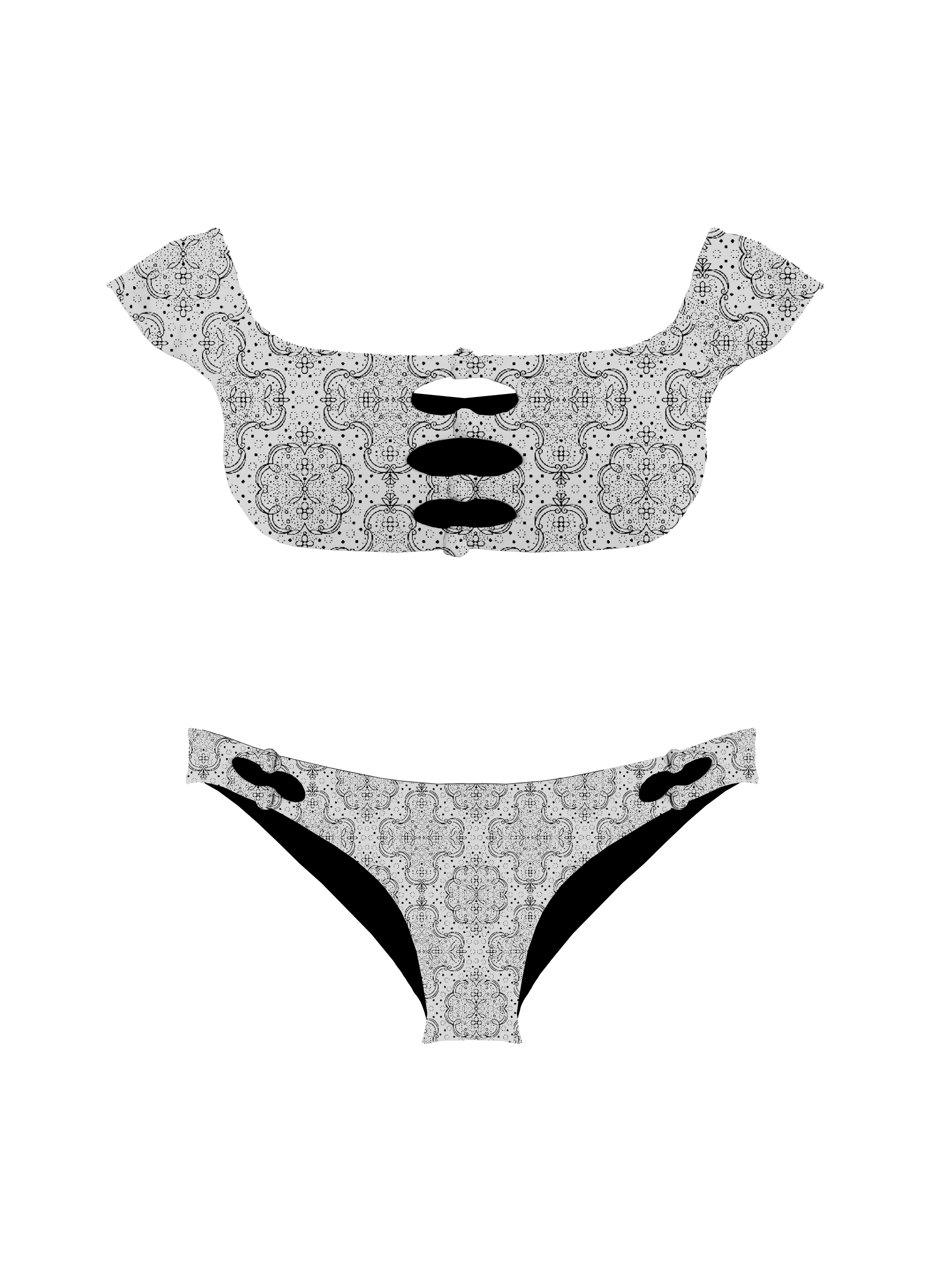 Marrakesh Moroccan Brief Knotted Bikini Bottom