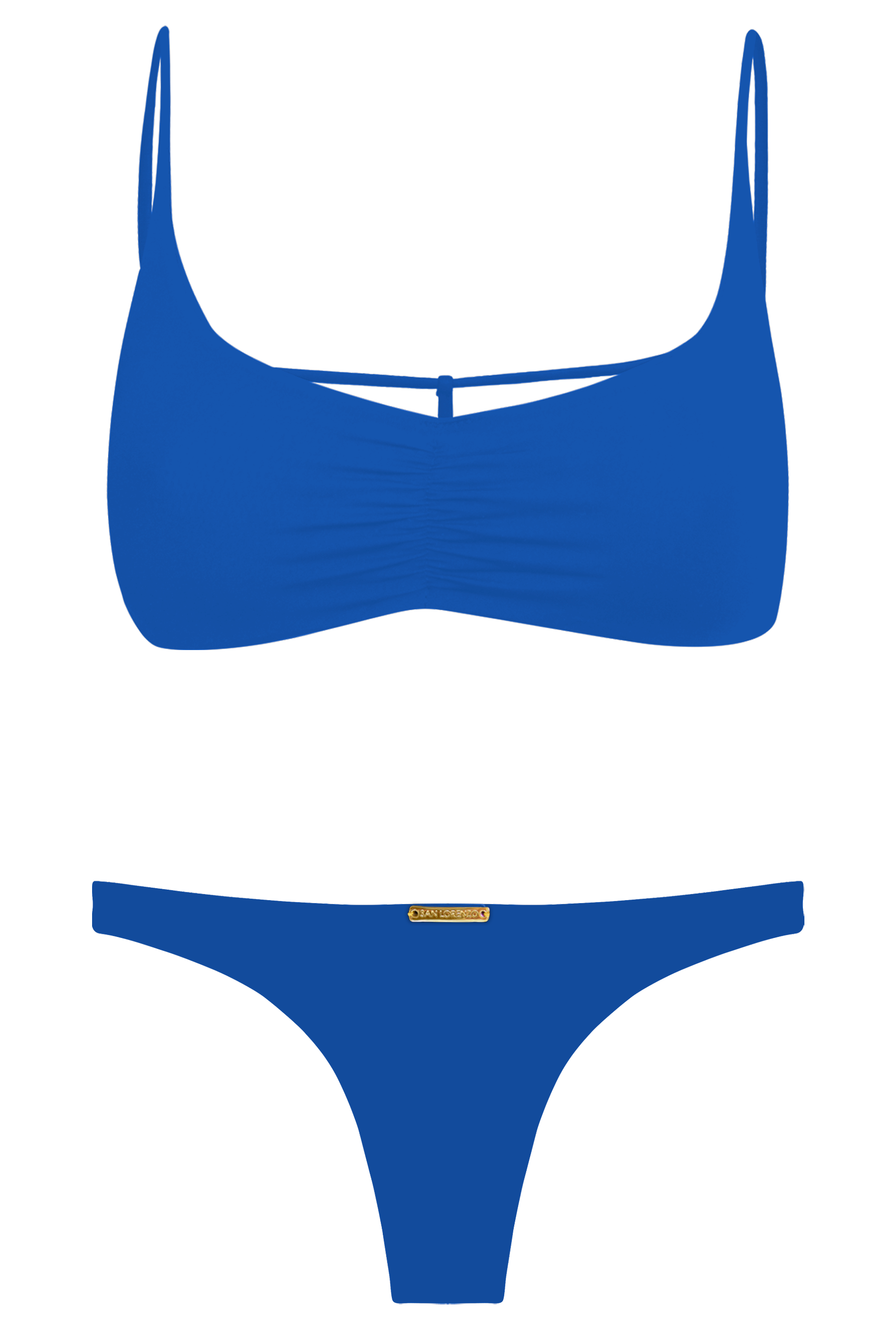 Nikita Blue Caged Bra Bikini Top