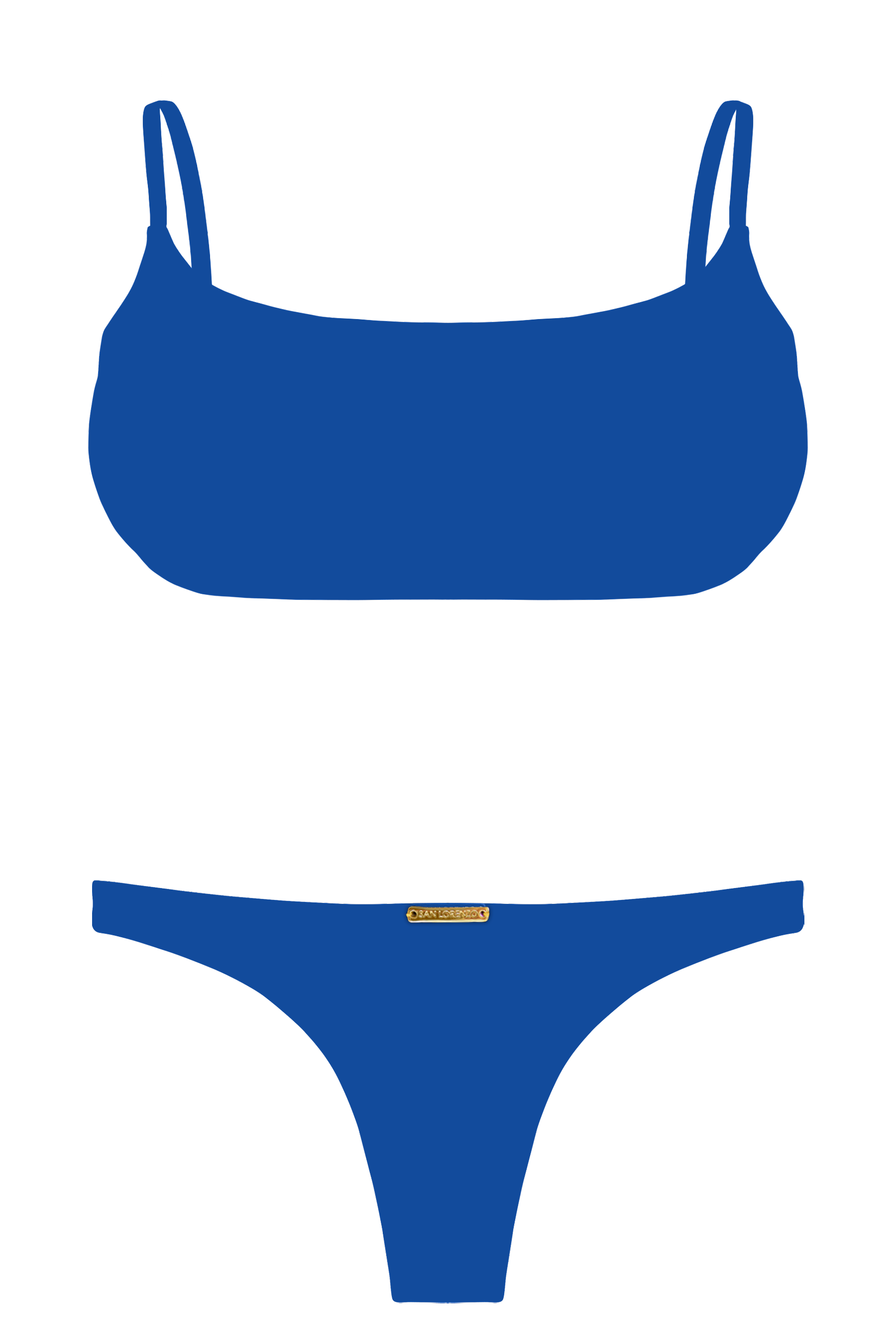 Nikita Blue Sport Cross Back Bikini Top