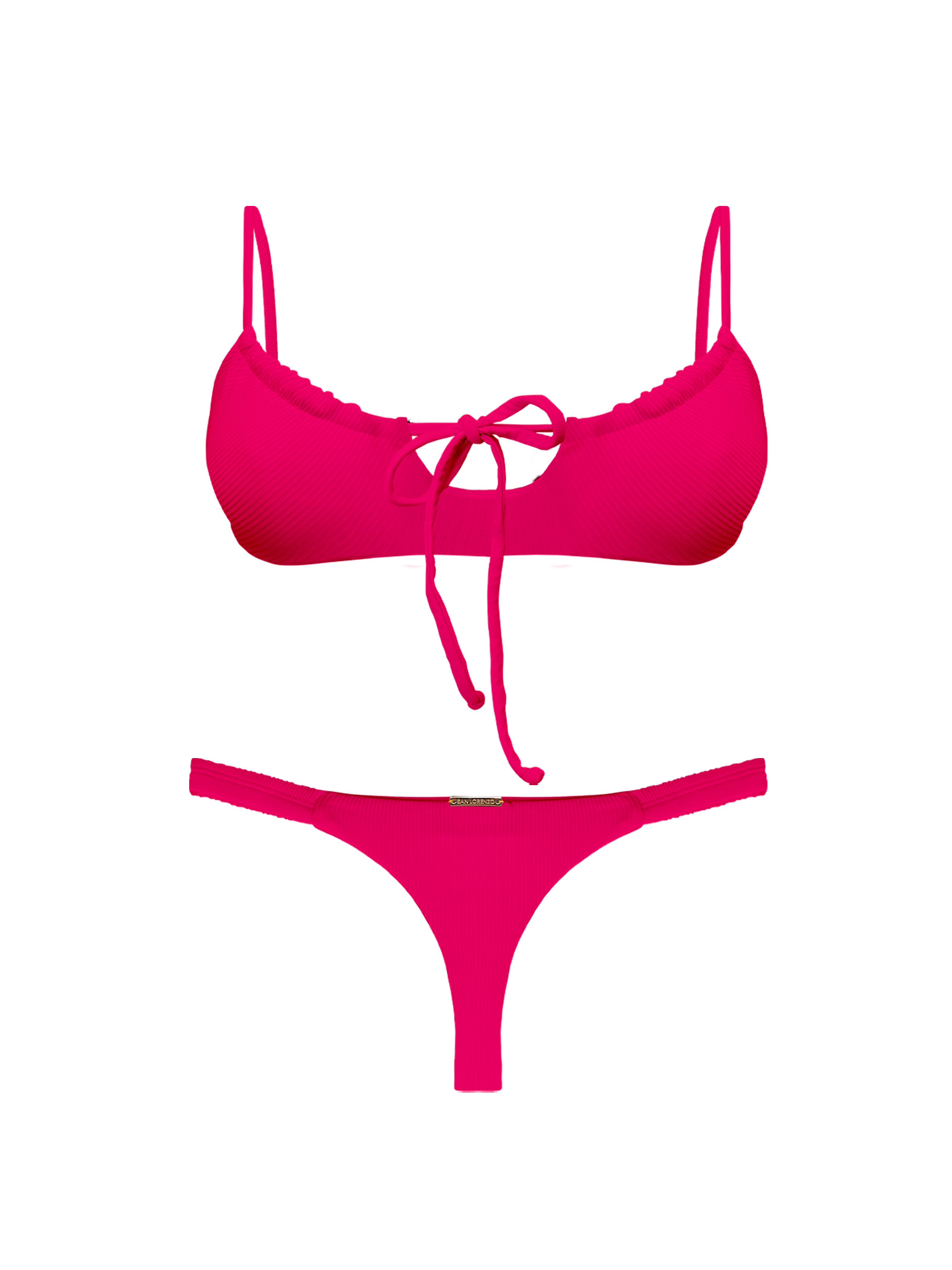 Paradiso Garder Red Rouge Bikini Bottom