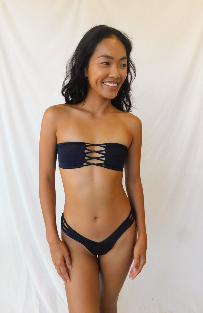 Moorea Eclipse Braided Thong Bikini Bottom