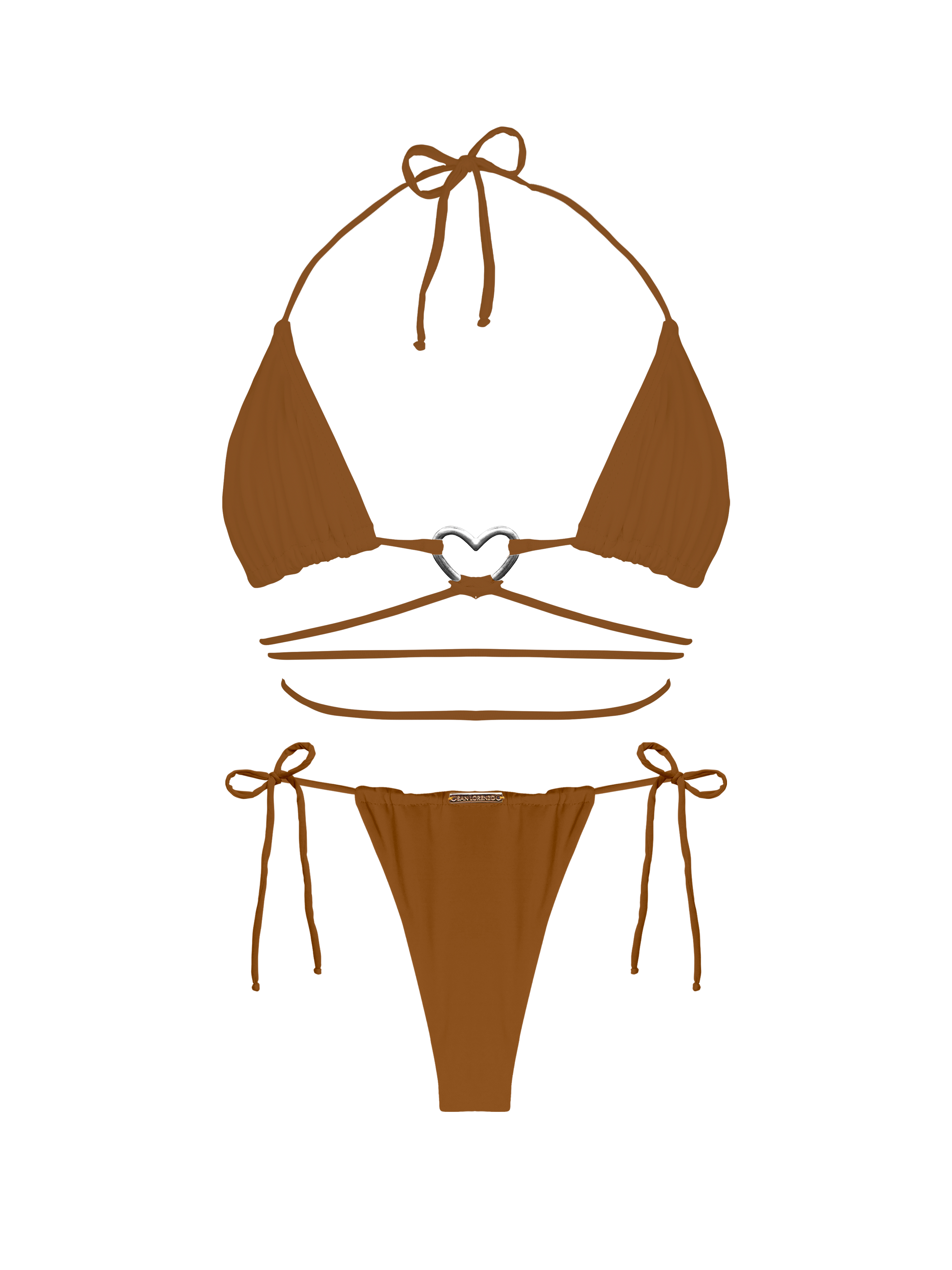 Kaia Terra Spirit Sliding Thong Bikini Bottom