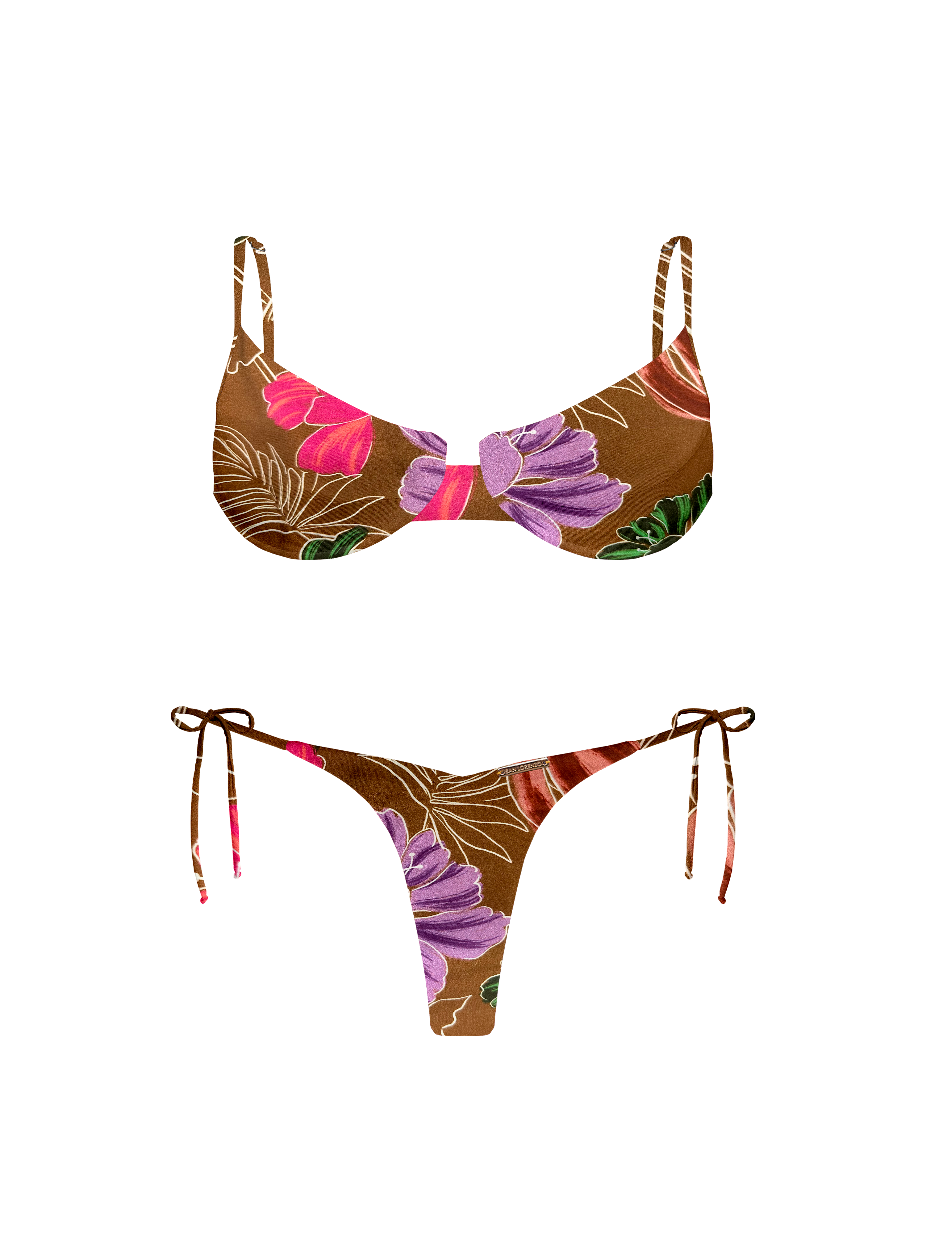 Kaia Wild Blossom Underwire Bikini Top