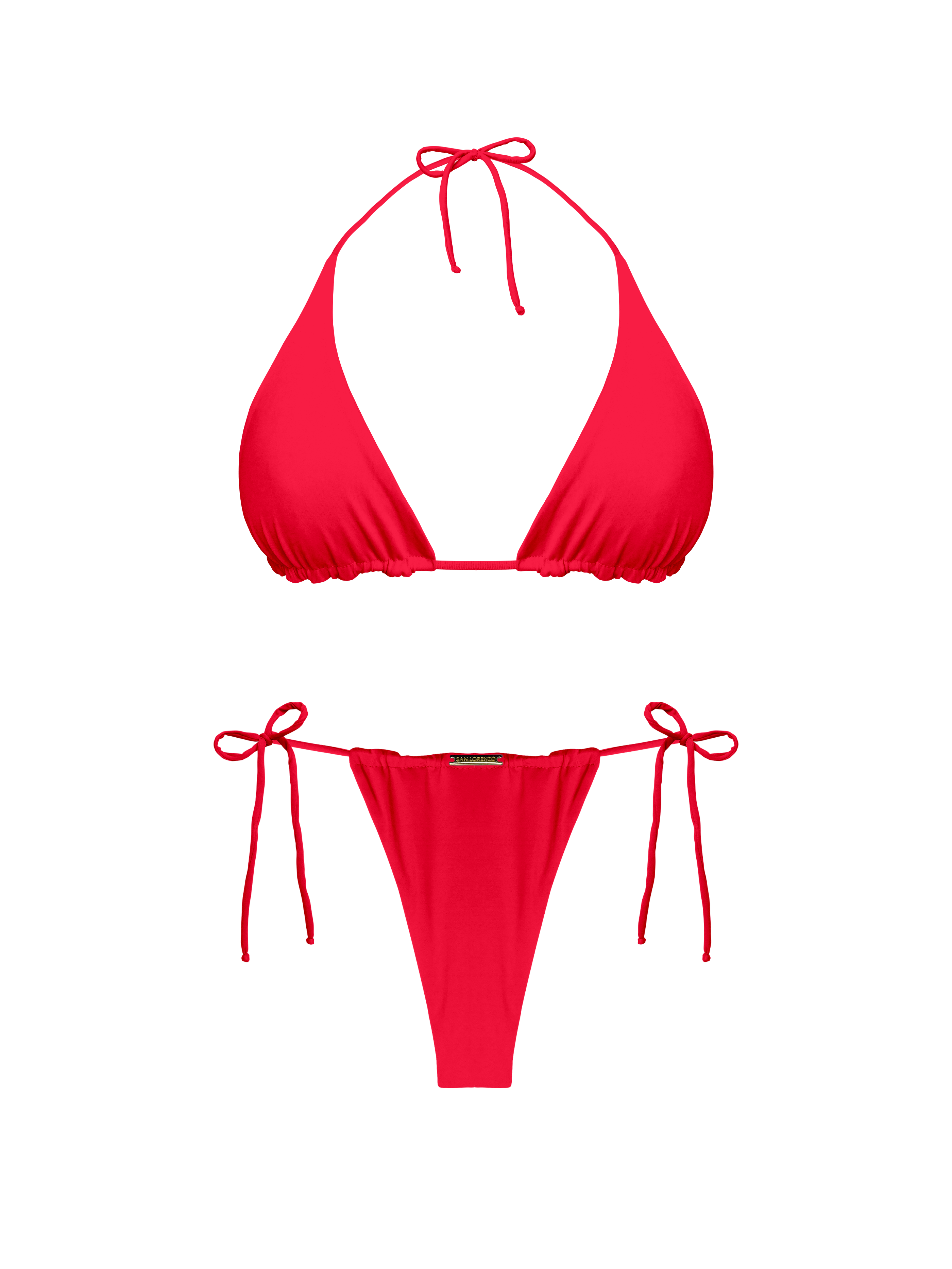 Moorea Lei Blooms Classic Triangle Bikini Top