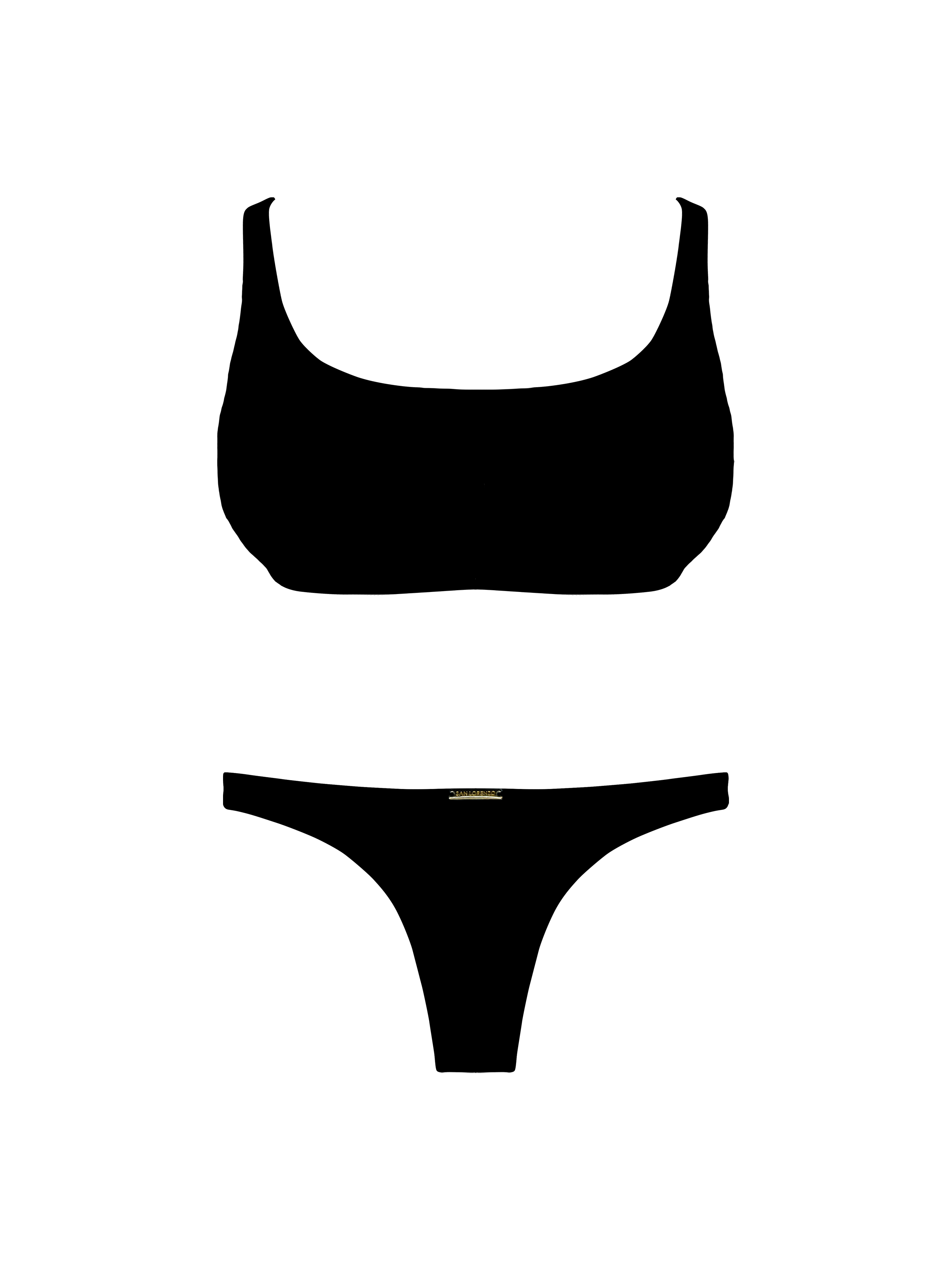Moorea Eclipse Thong Brief Bikini Bottom