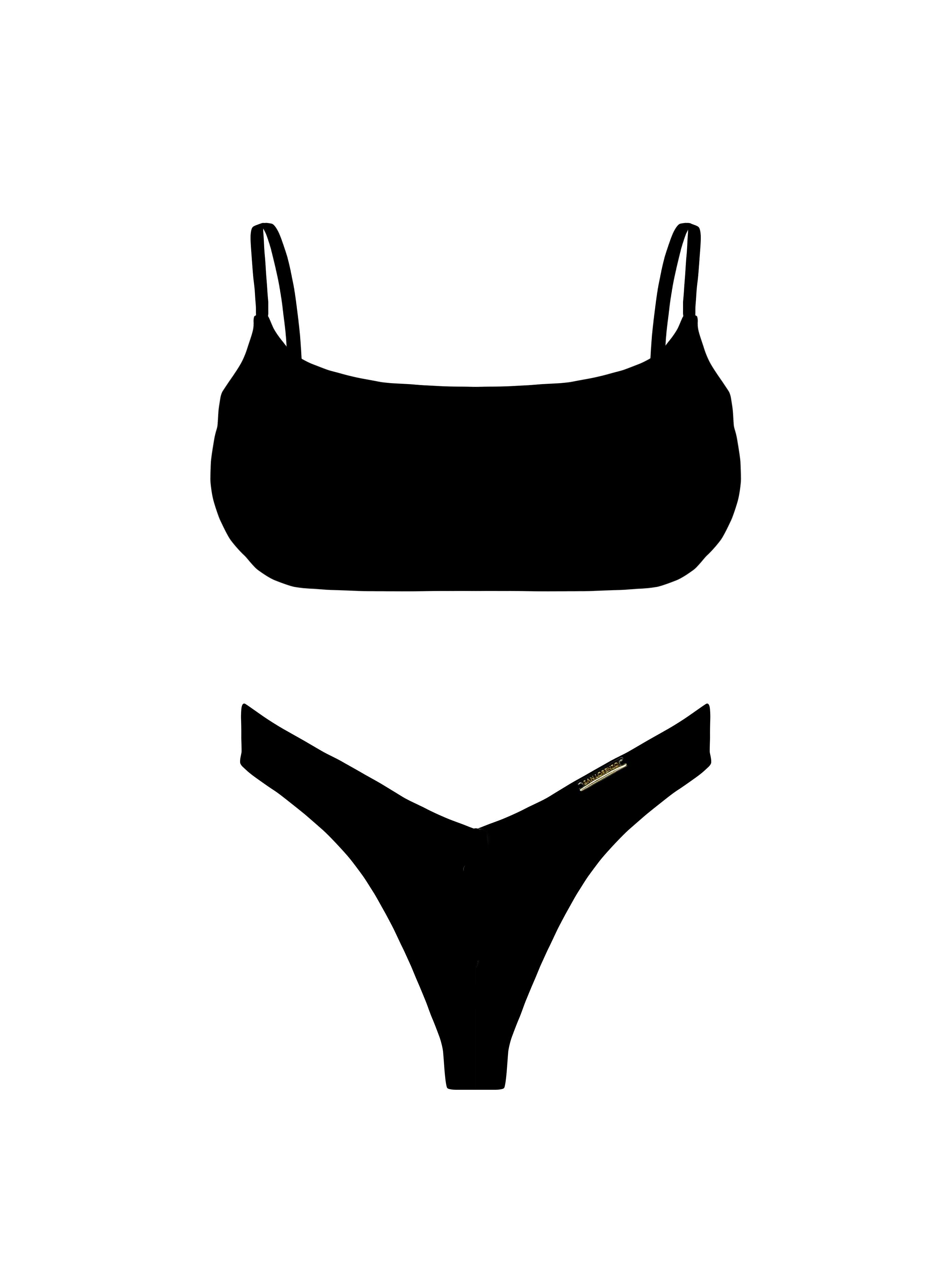 Moorea Eclipse Sport Cross Back Bikini Top