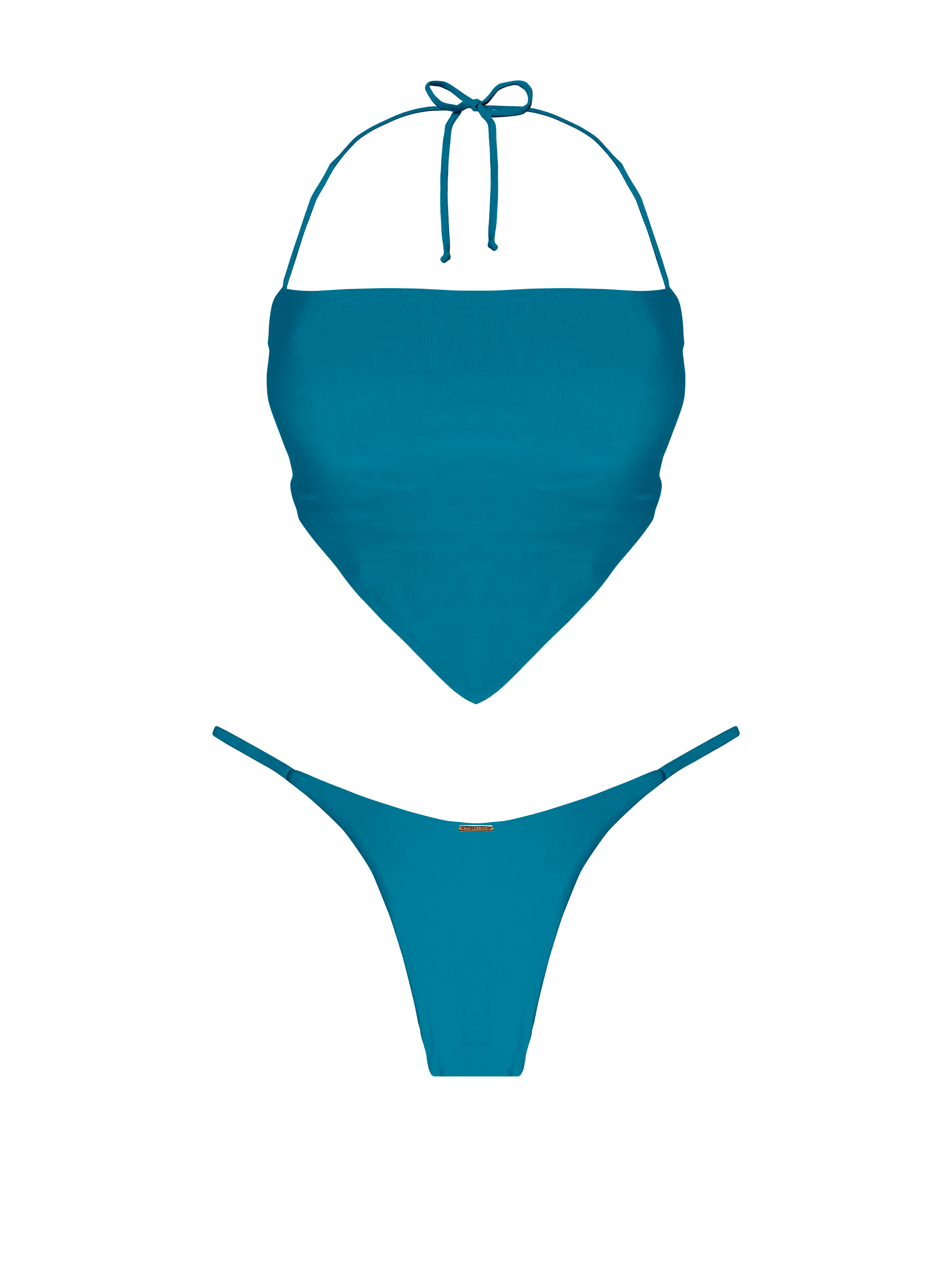 Marrakesh Esmeralda High Cut Thin Brief Bikini Bottom