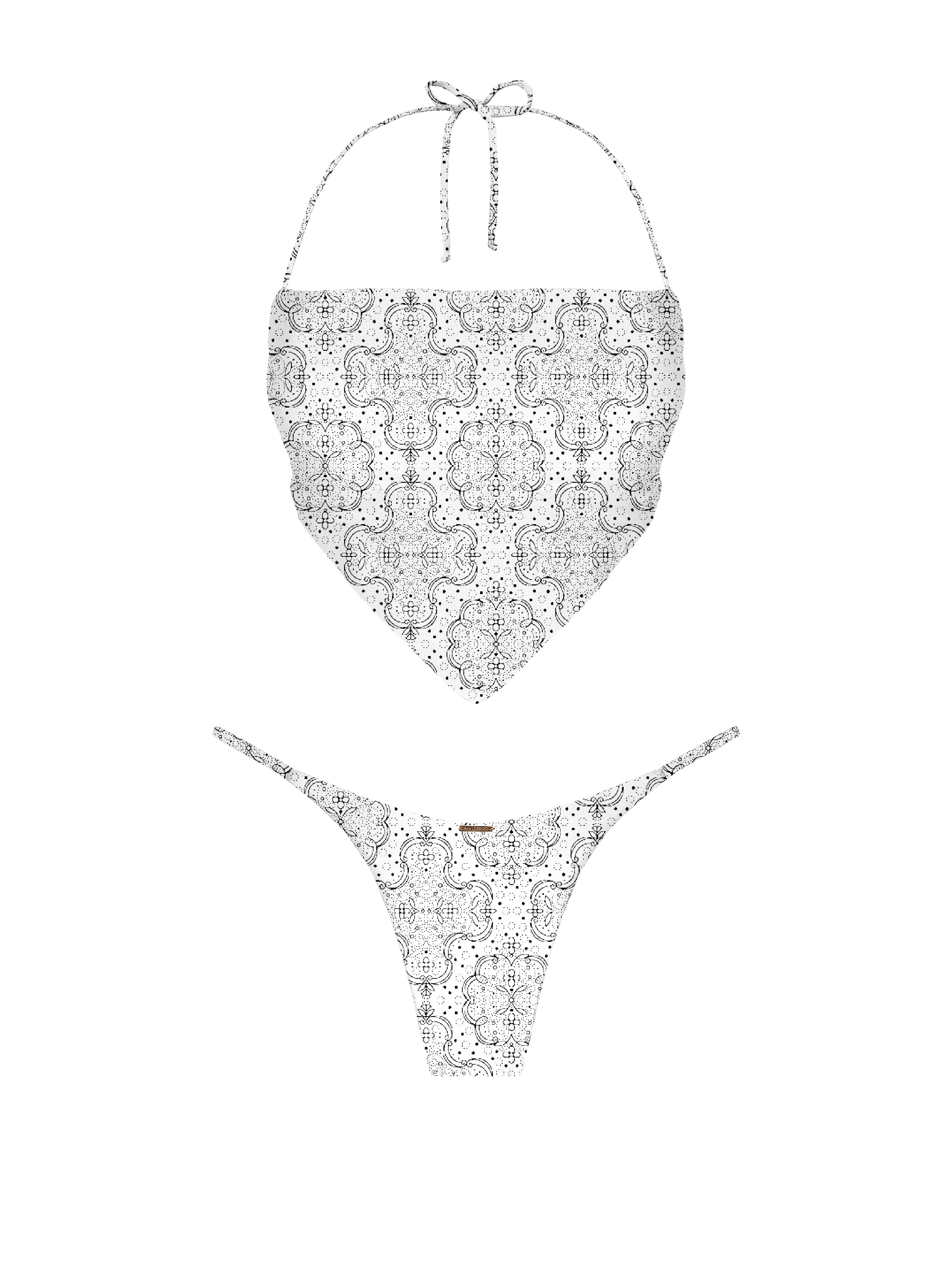 Marrakesh Moroccan Bandana Bandeau Bikini Top