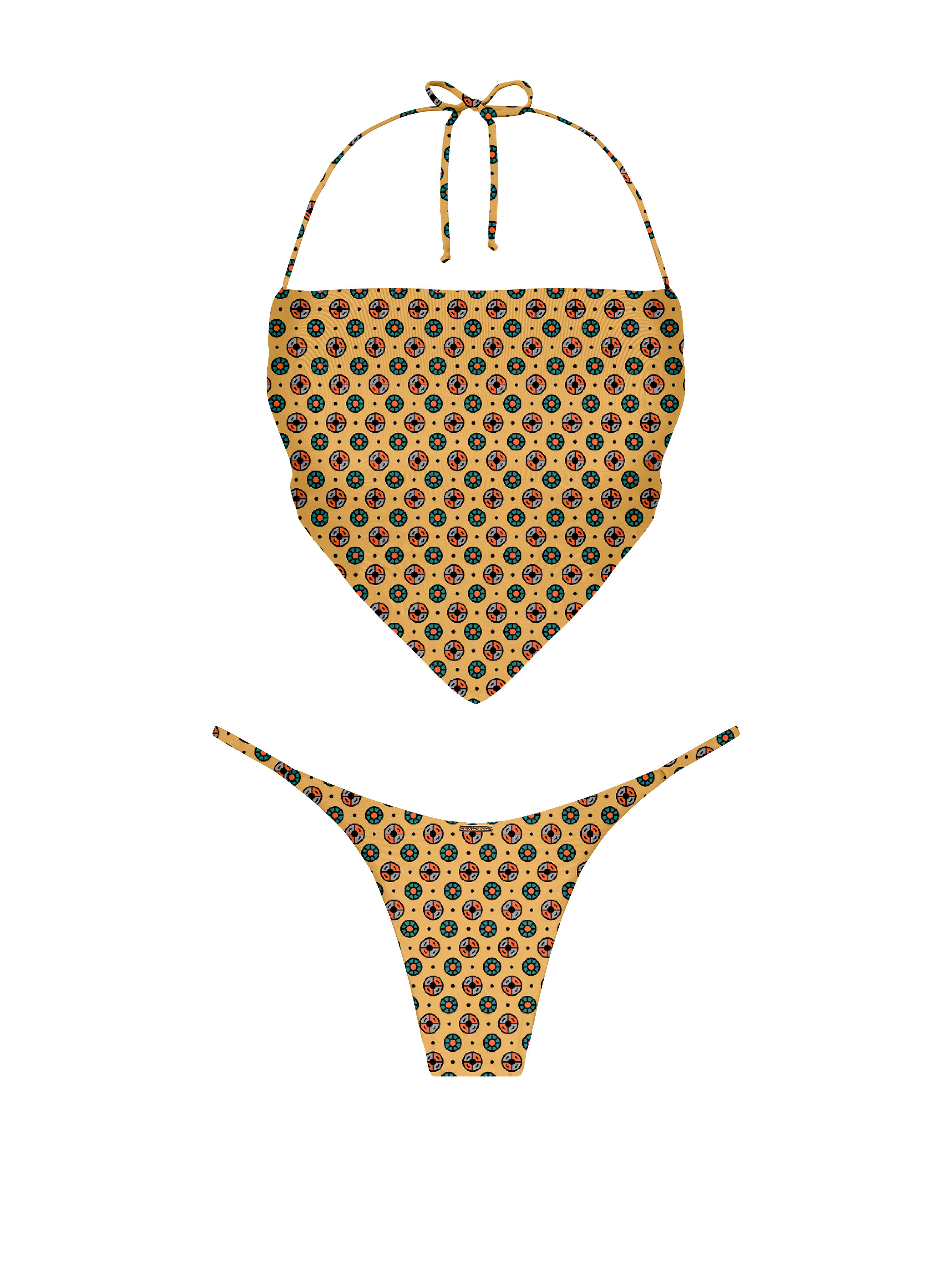 Marrakesh Sahara Dune Bandana Bandeau Bikini Top