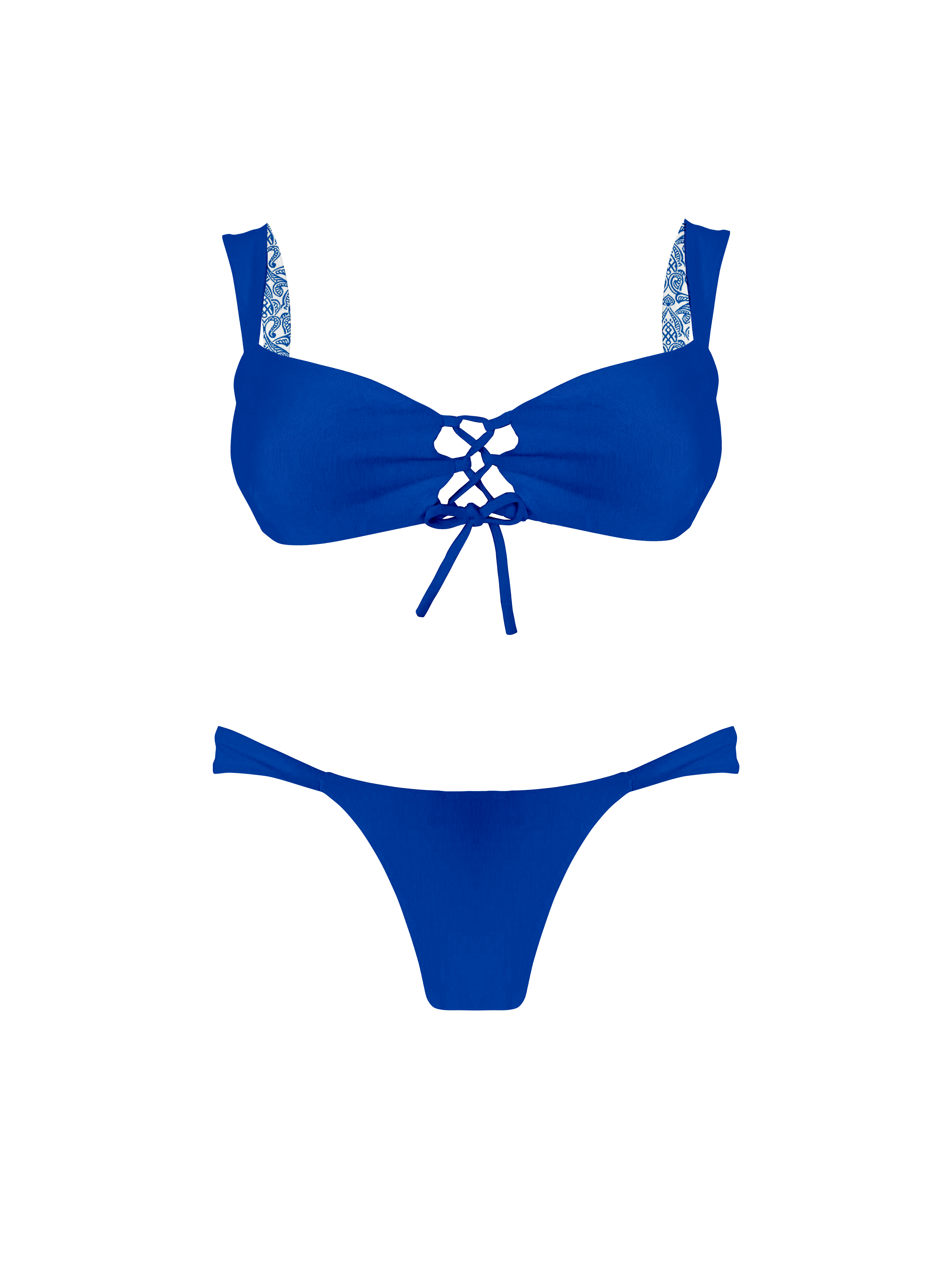 Marrakesh Sapphire Souk Vintage Hipster Bikini Bottom