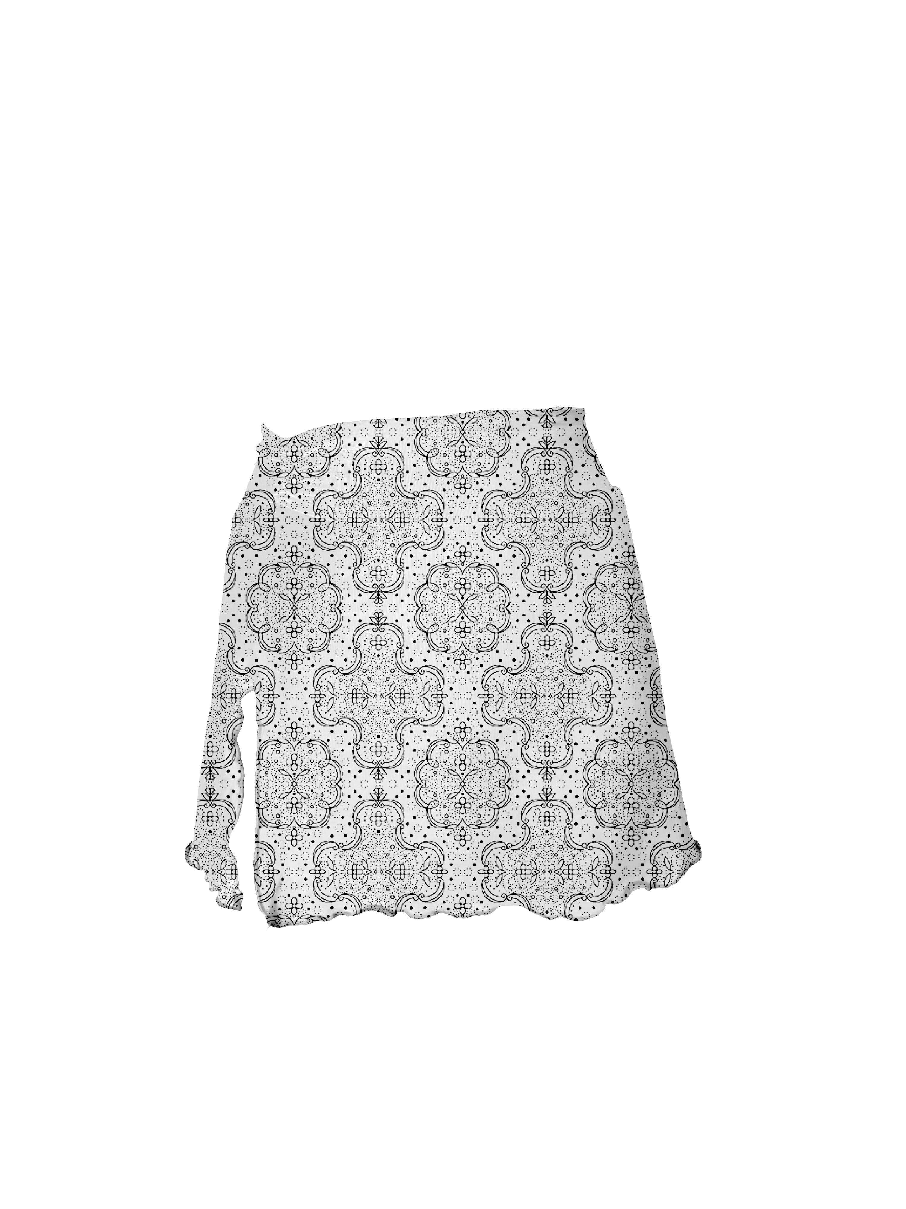 Marrakesh Moroccan Slide Split Skirt