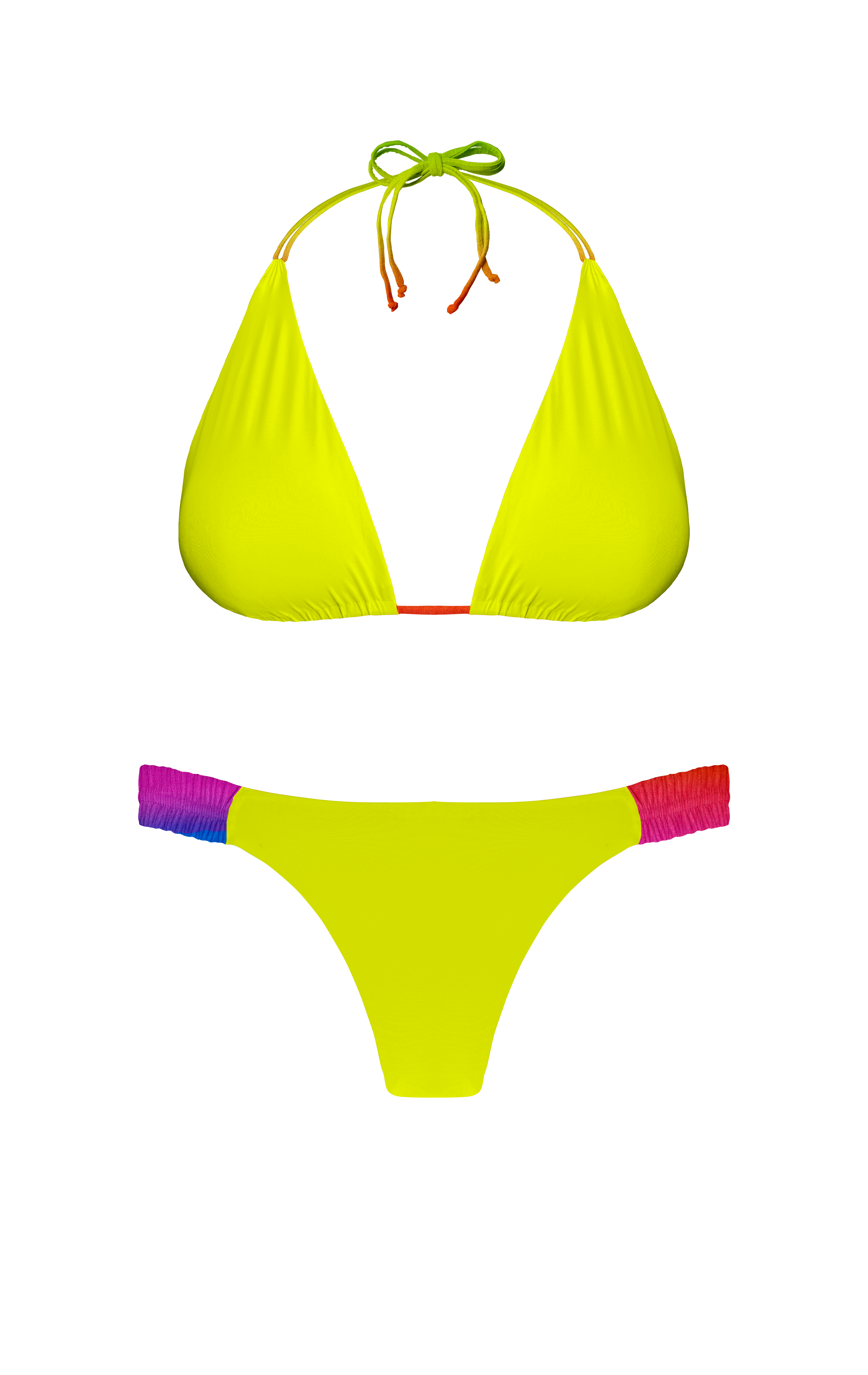 Island Palms Autumn Fire Garder Bikini Bottom