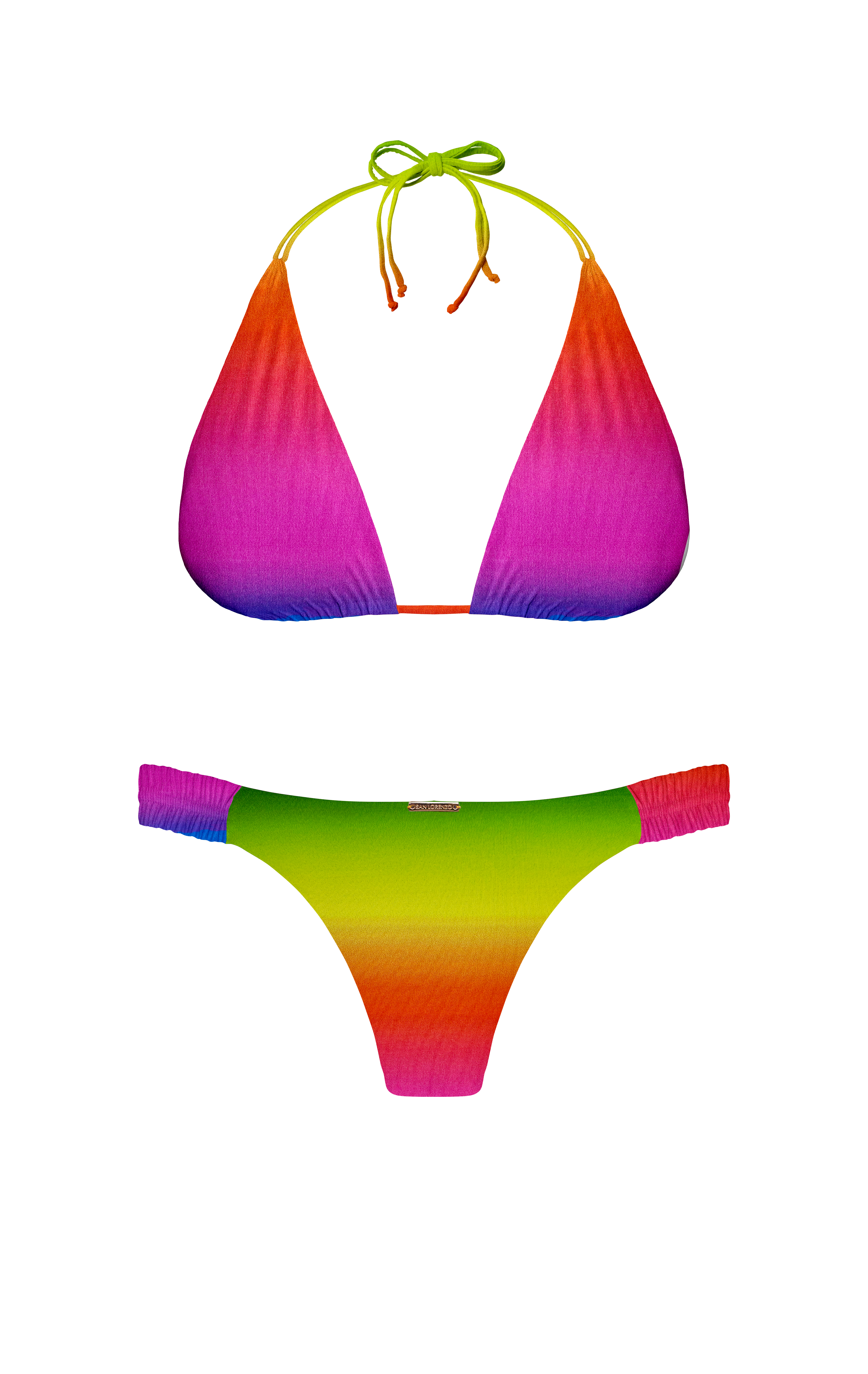 Island Palms Autumn Fire Garder Bikini Bottom