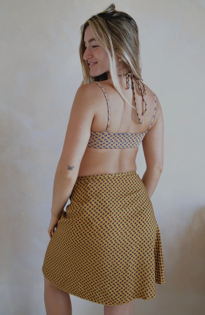Marrakesh Sahara Dune Wrap Skirt Long