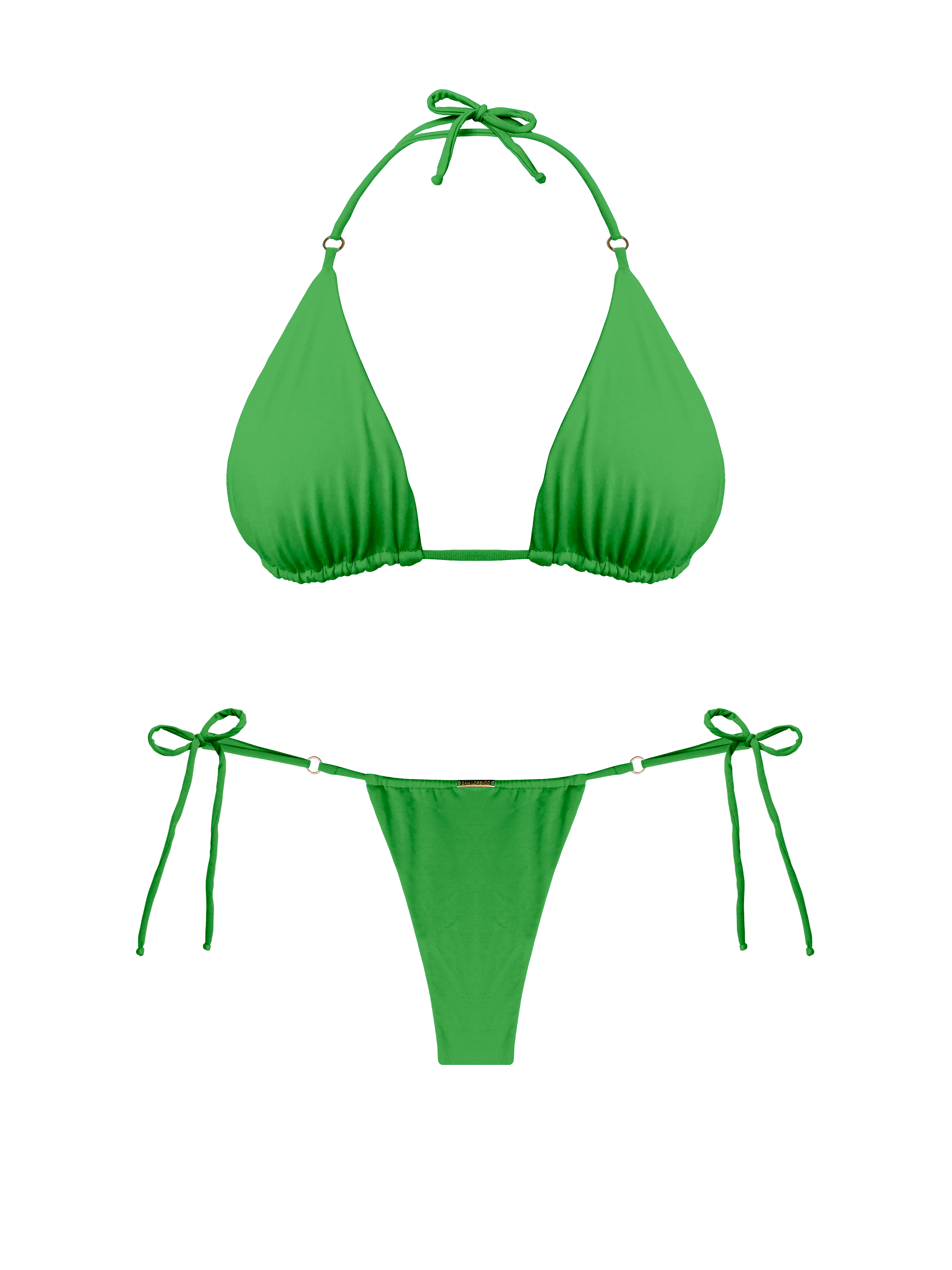 Moorea Rainforest Blend Tie Hoop Ring Bikini Bottom