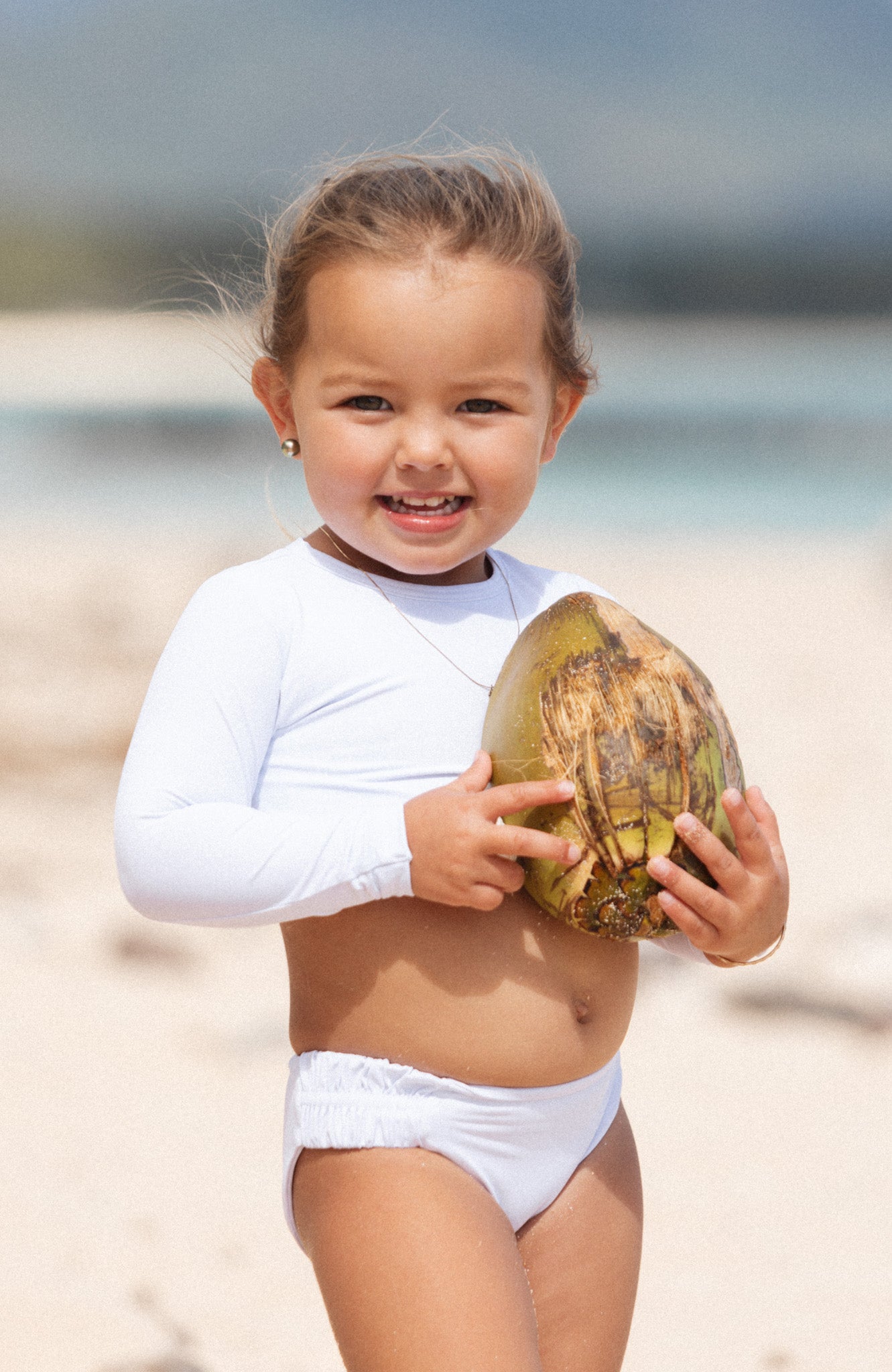 Keiki Paradiso Angel Long Sleeve Cropped Top – San Lorenzo Bikinis