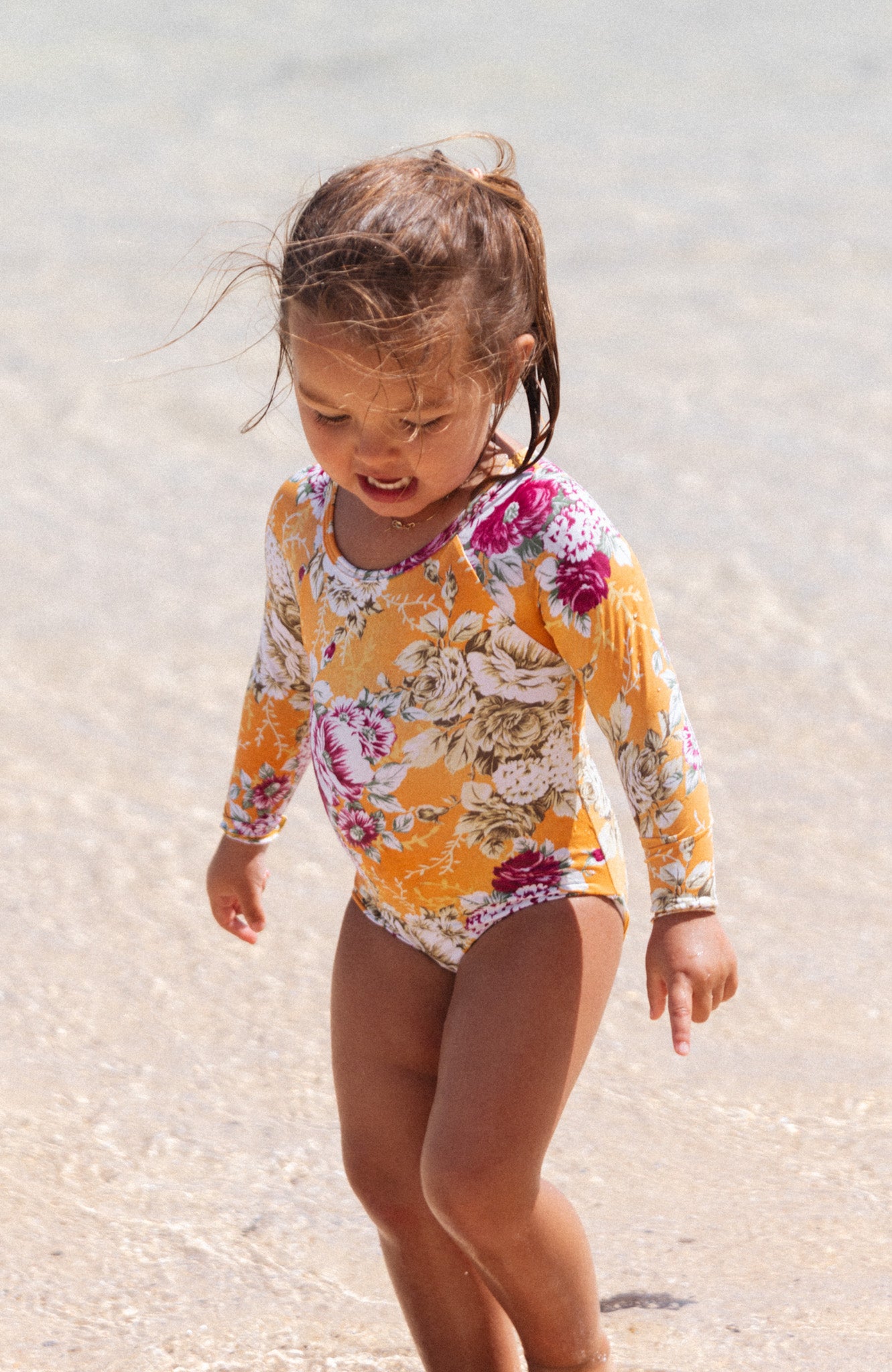 Keiki L'Amour Citrus Bloom Long Sleeve One Piece – San Lorenzo Bikinis