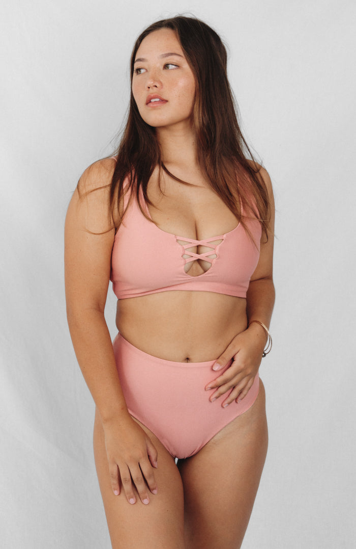 Siren Coraline High Waist Full Coverage Bikini Bottom