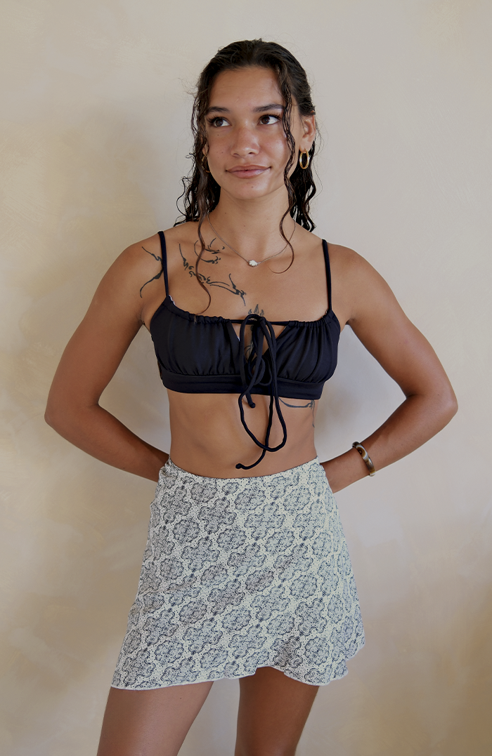 Marrakesh Moroccan Wrap Skirt Short