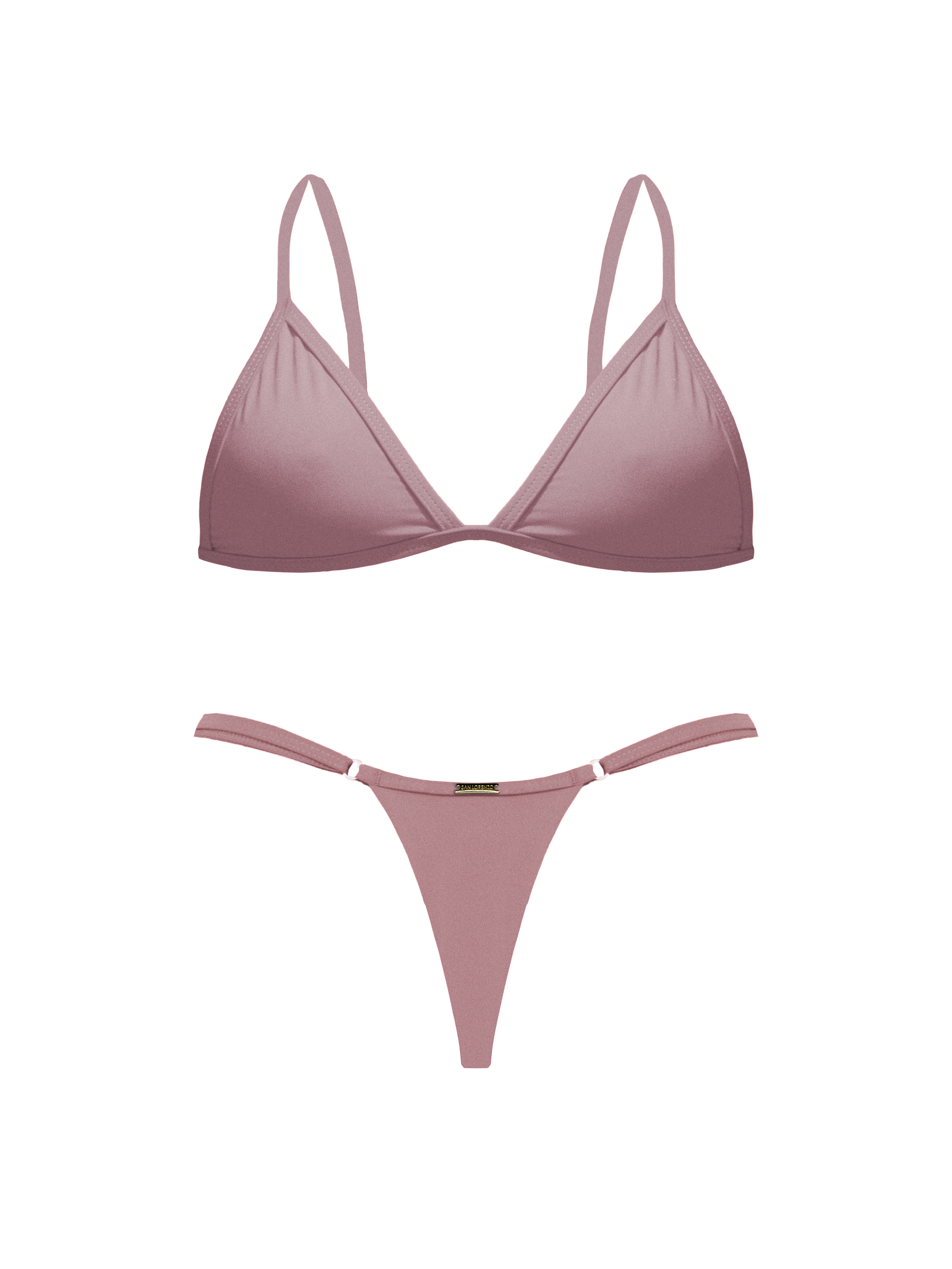 Maréa Rosé Tide Bra Halter Bikini Top