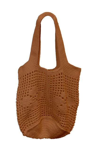 Crochet Bag Tan By San Lorenzo Bikinis