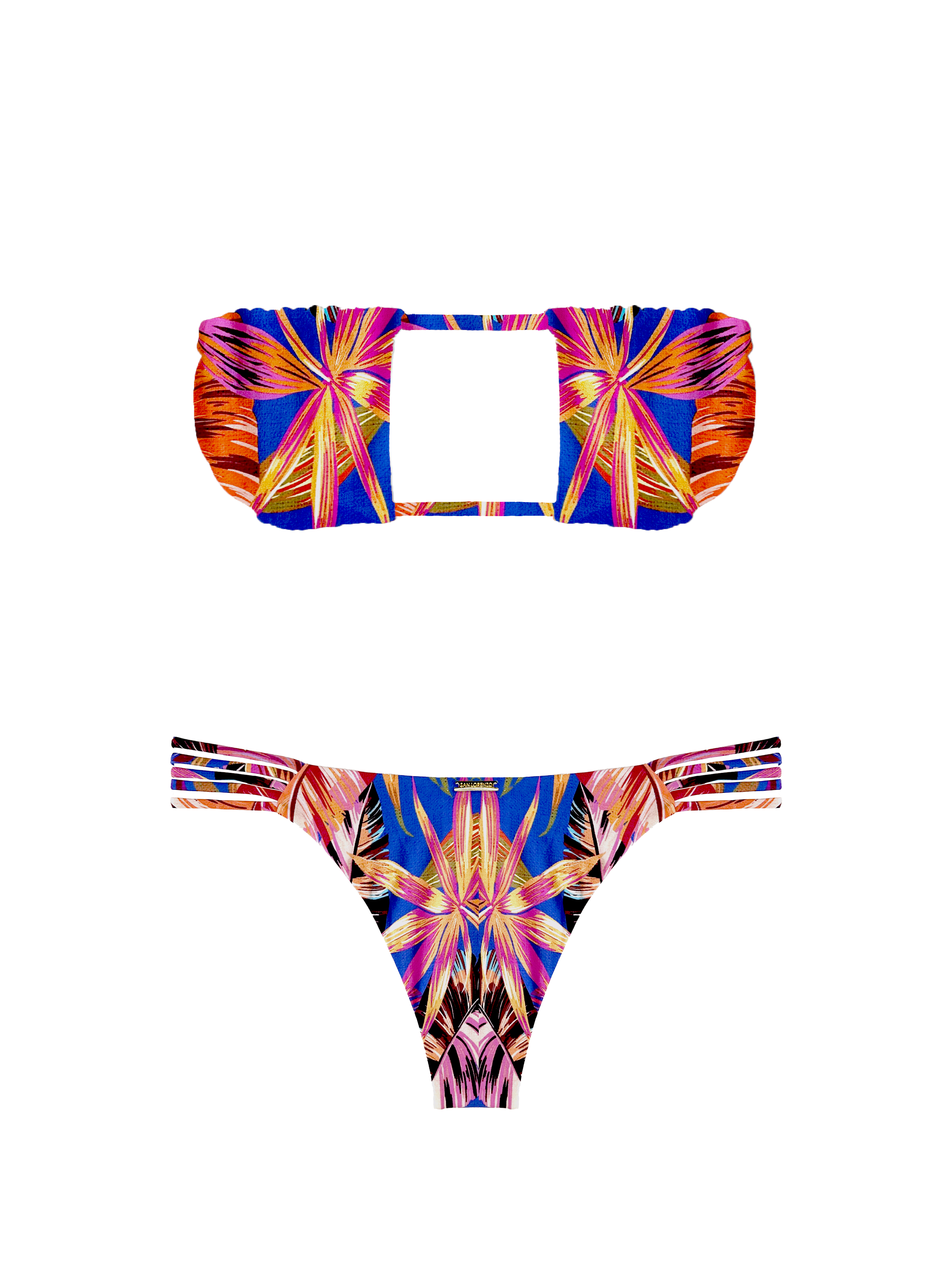 Prisma Floral Voltage V-Knot Bikini Bottom