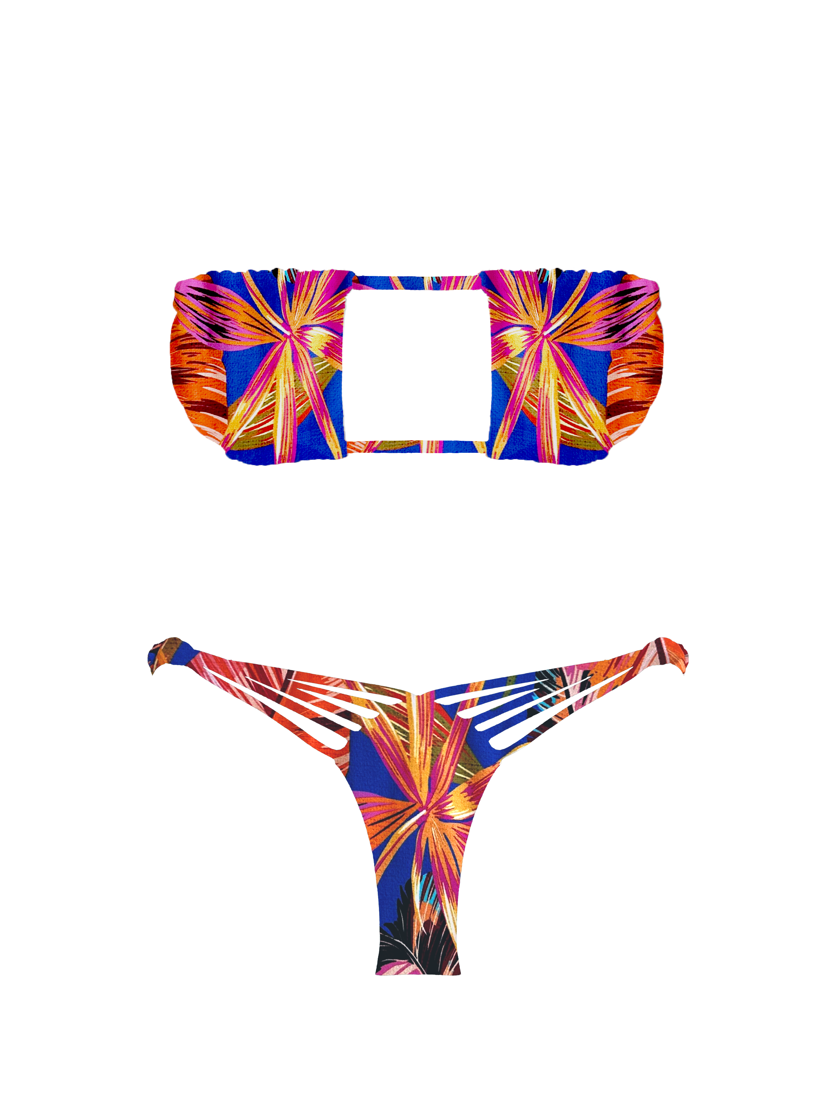 Prisma Floral Voltage V-Knot Bikini Bottom