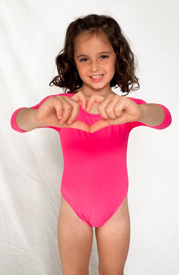 Keiki Paradiso Lush Pink Long Sleeve One Piece – San Lorenzo Bikinis