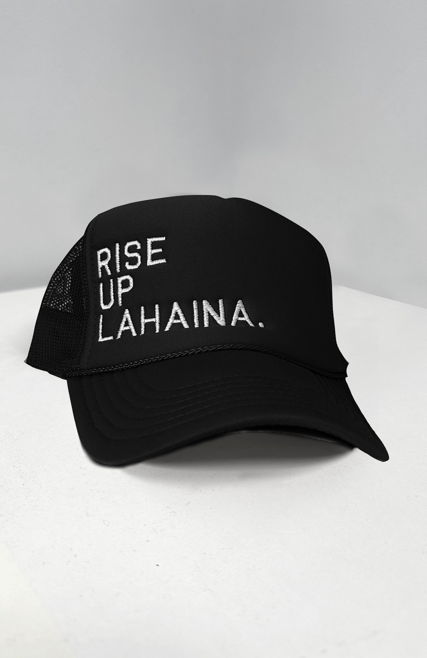 The Original Rise Up Lahaina Hat — Black Rock
