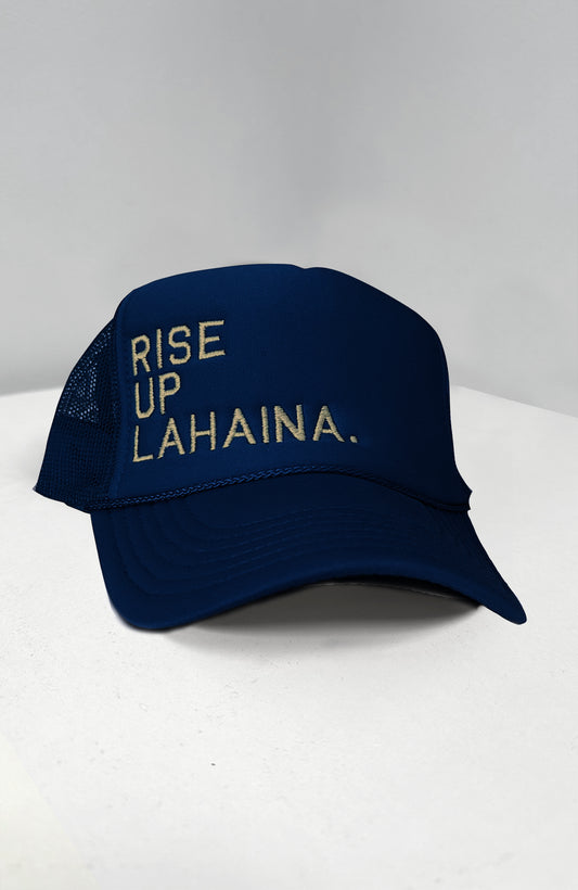 The Original Rise Up Lahaina Hat — Navy