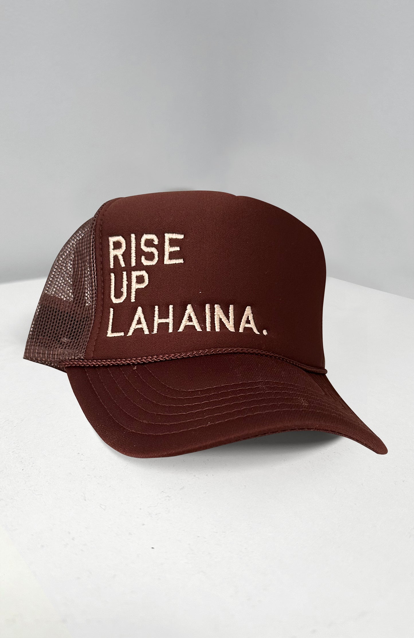The Original Rise Up Lahaina Hat — Lava Rock Brown