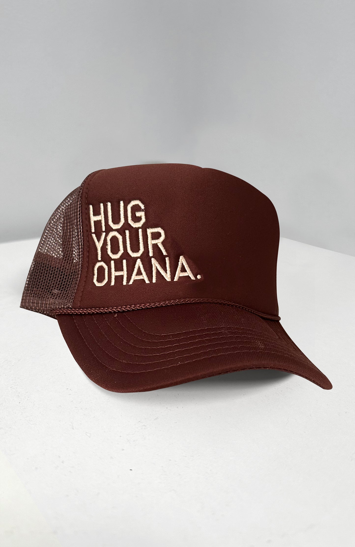 Hug Your Ohana — Lava Rock Brown