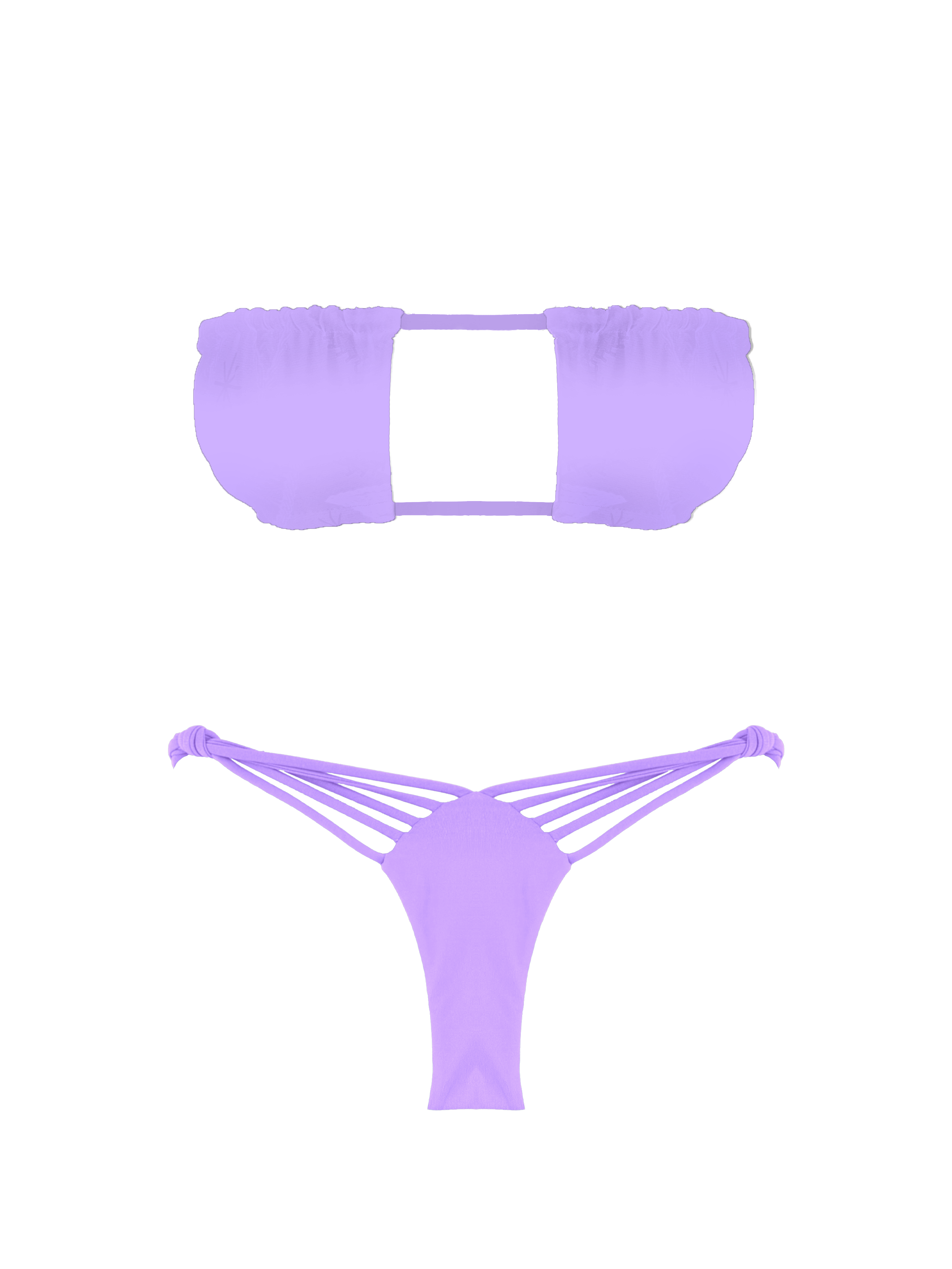 Prisma Lavender V-Knot Bikini Bottom