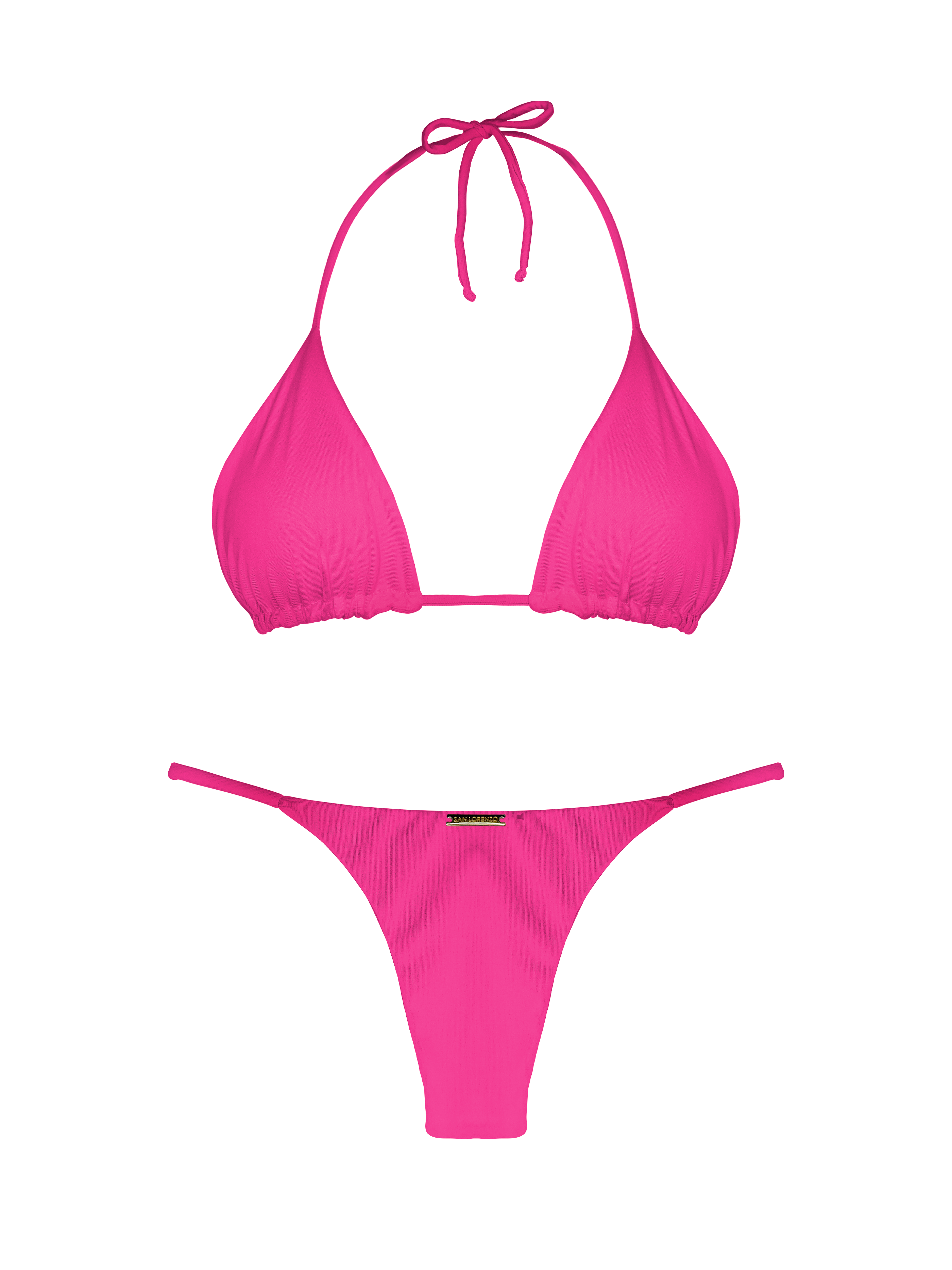 Paradiso Lush Pink Thin Brief Bikini Bottom