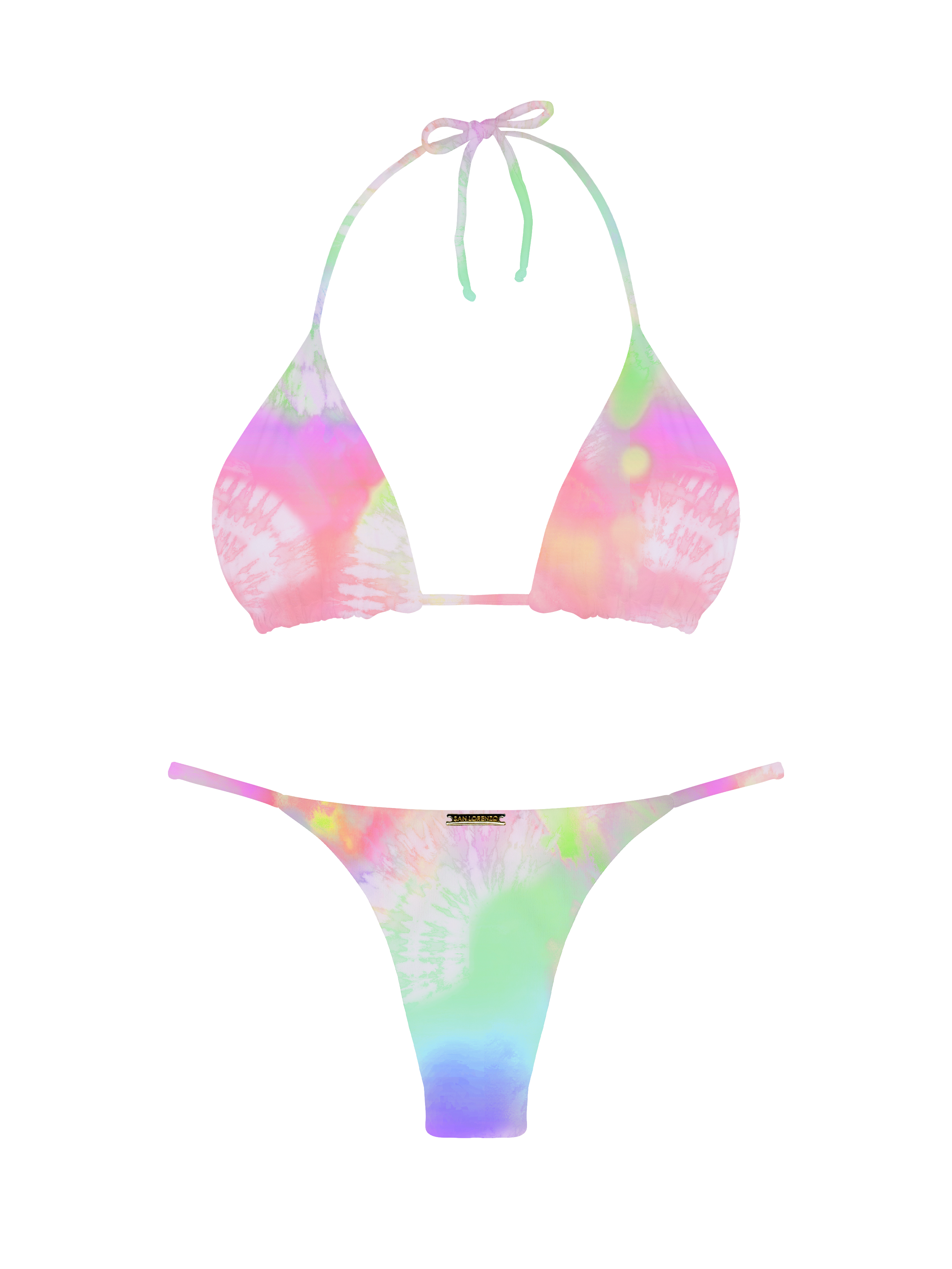 Paradiso Rainbow Thin Brief Bikini Bottom