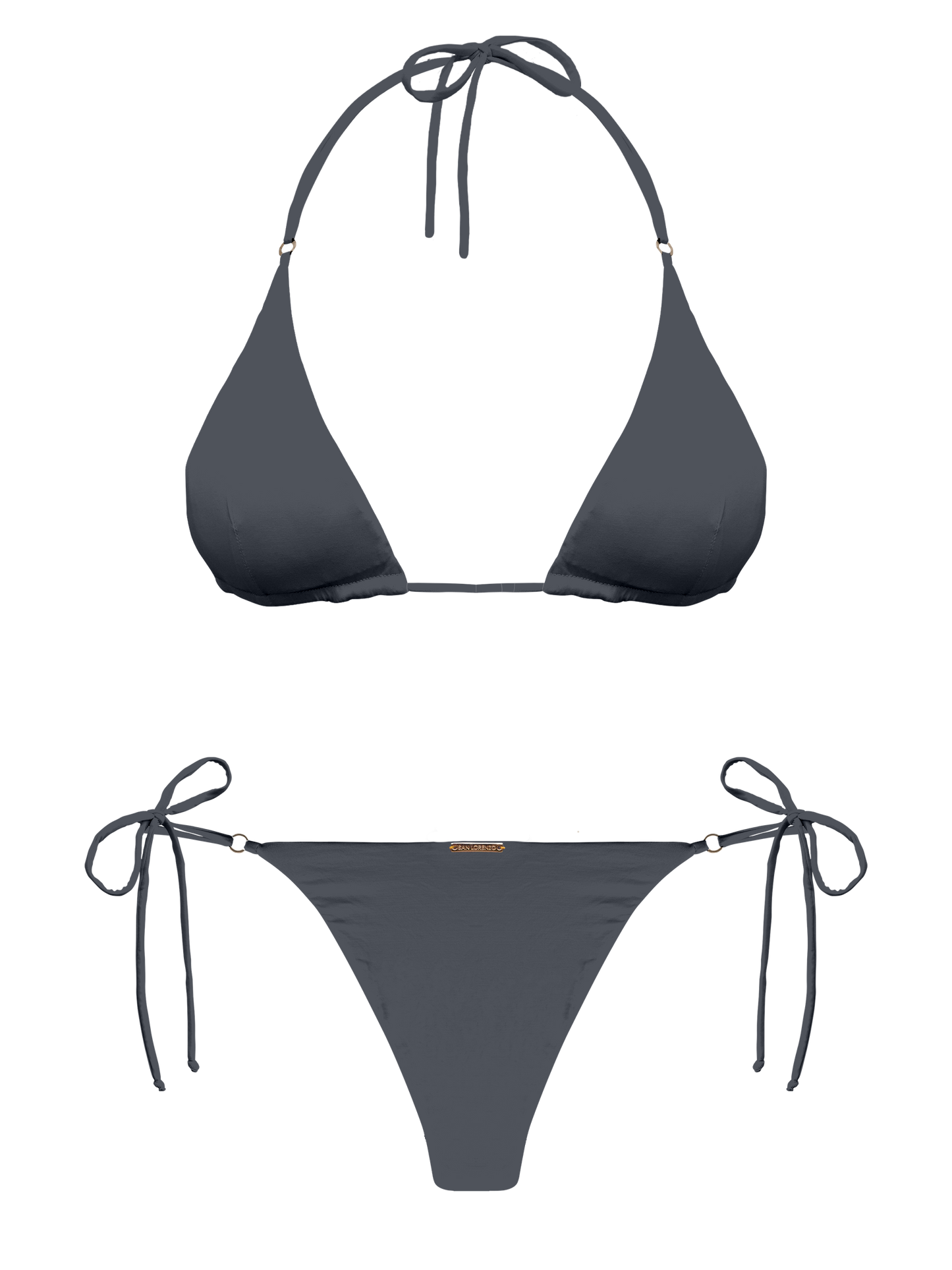 L'Amour Granite Hoop Ring Bikini Top