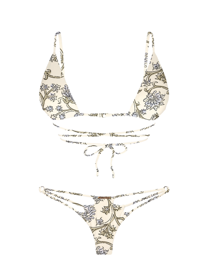 L'Amour Chantilly Lace Diamond V Bikini Bottom