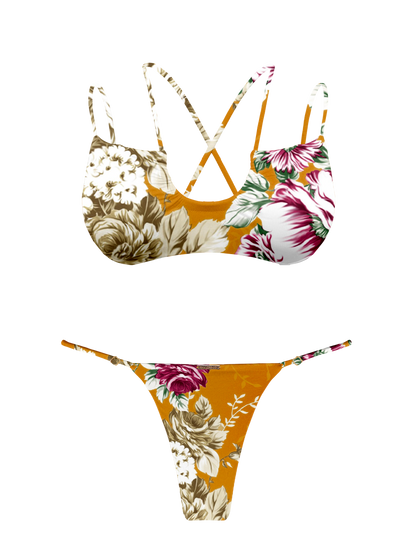 Desert Jewel Bikini Set-White – Love Lola