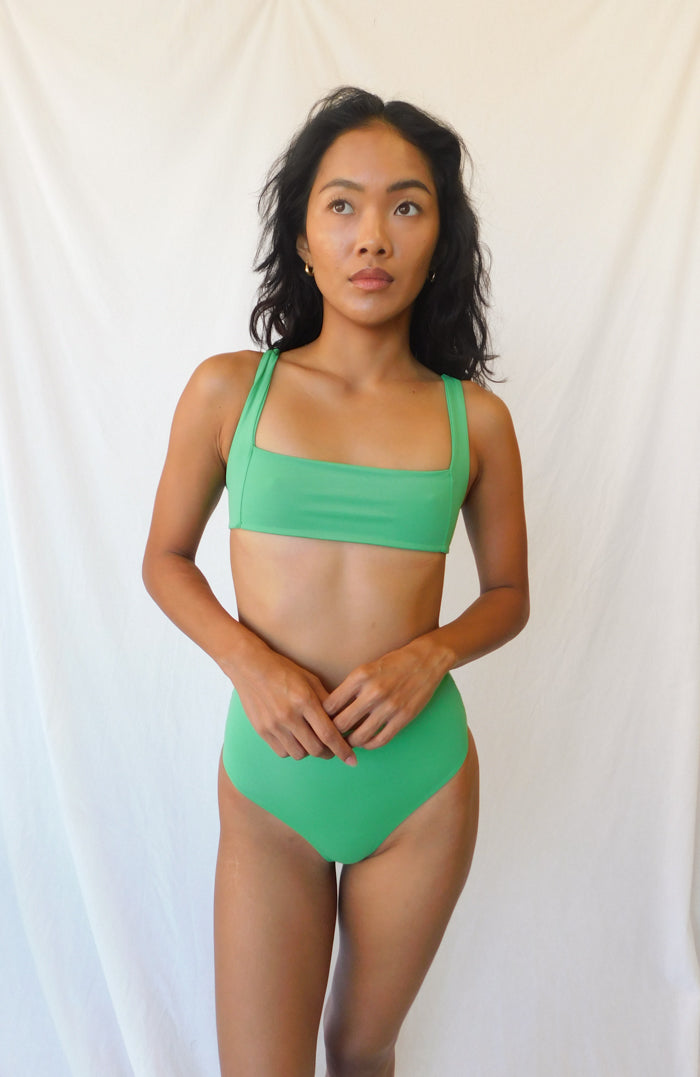 Moorea Rainforest Blend High Waist Bikini Bottom