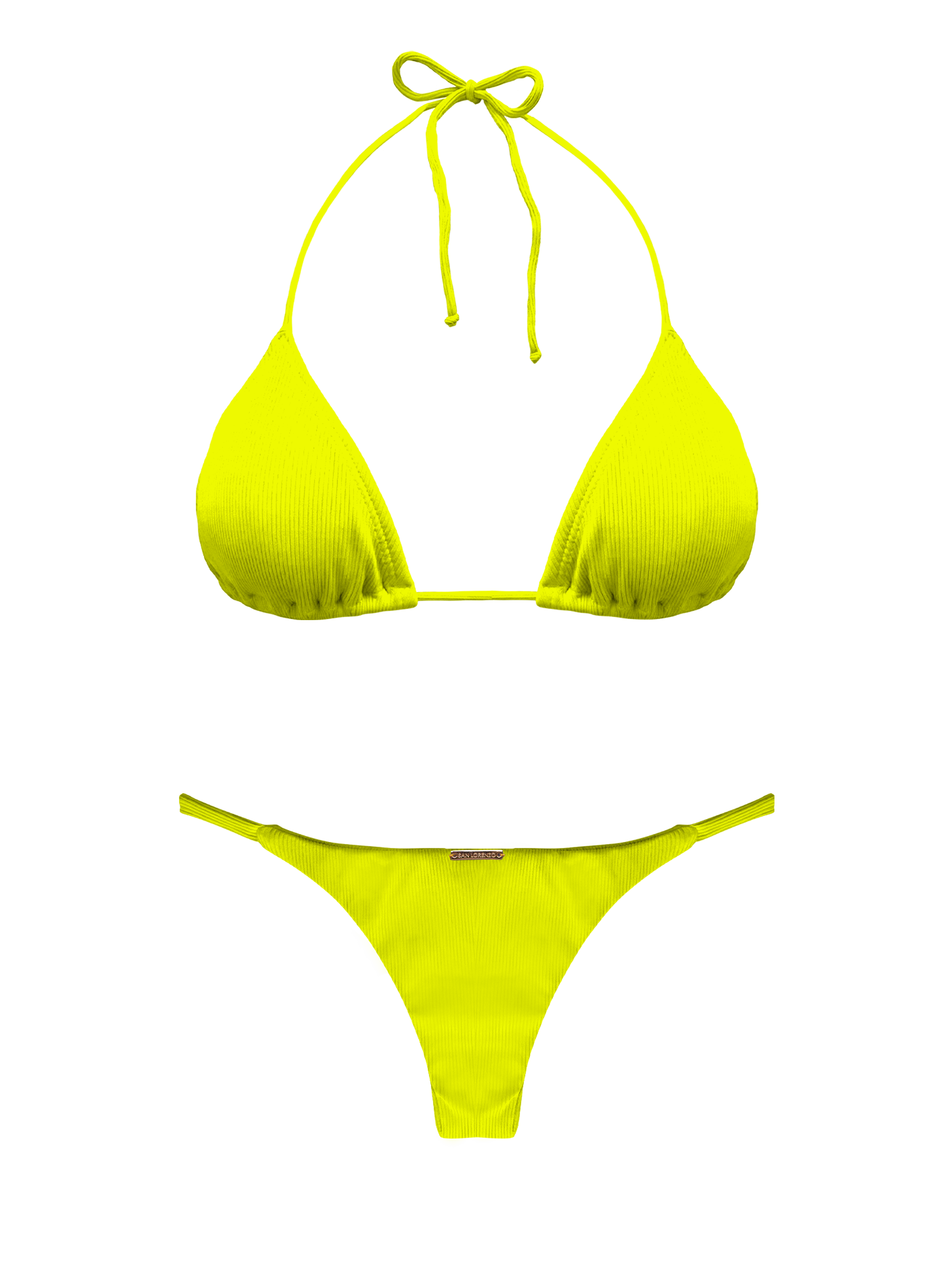 Bonita Sunshine Rounded Triangle Bikini Top